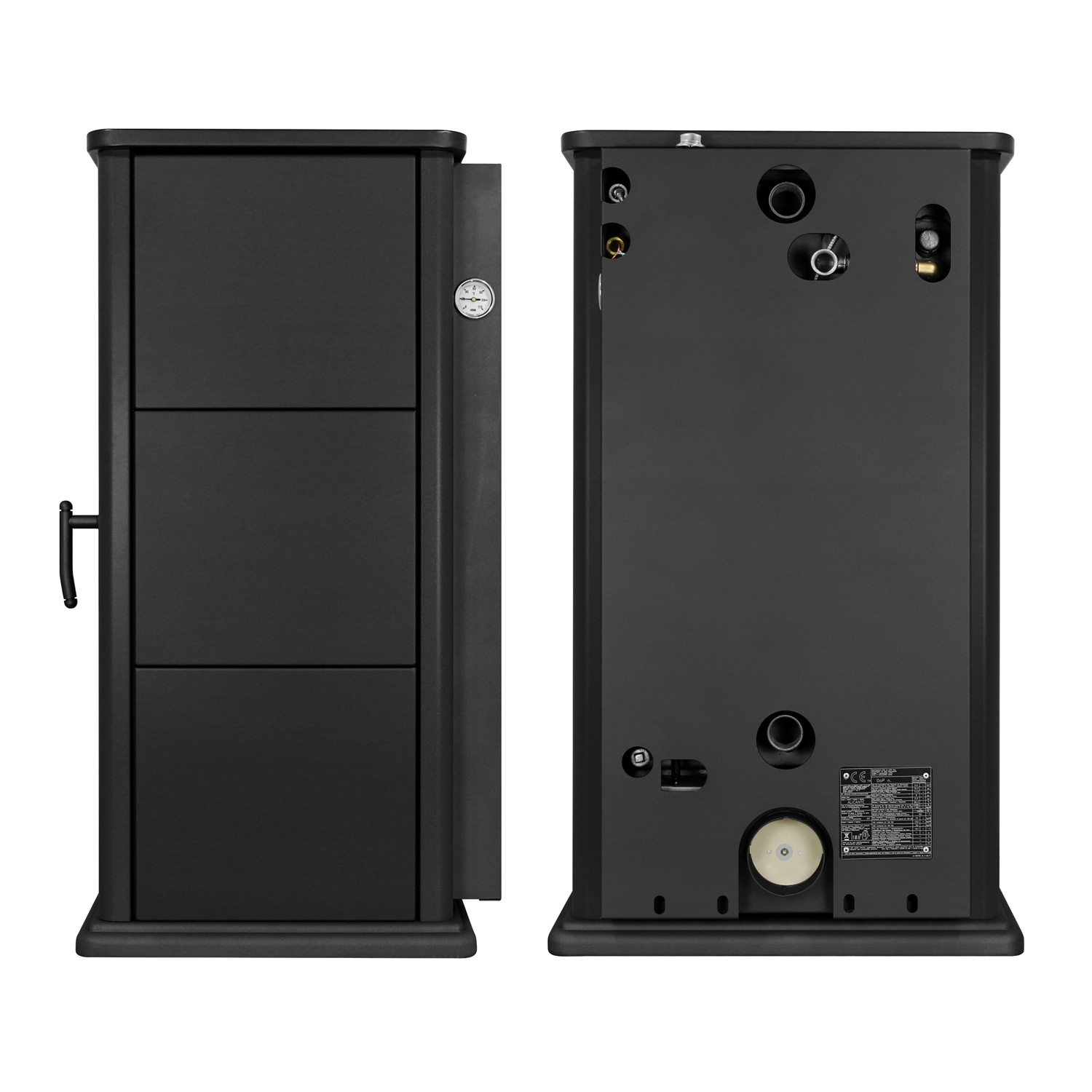 Schmitzker Alicante Wasserführender Kaminofen Schwarz Base Schmitzker Alicante Wasserführender Kaminofen Schwarz Base