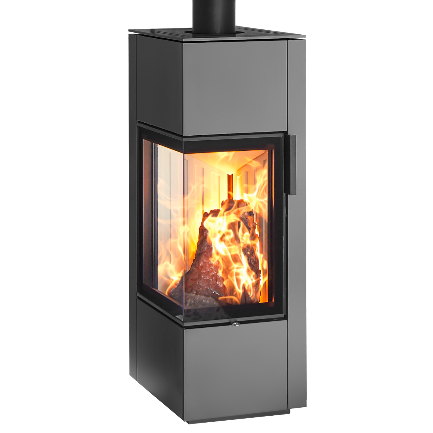 Spartherm Piko S steel Kaminofen Titan