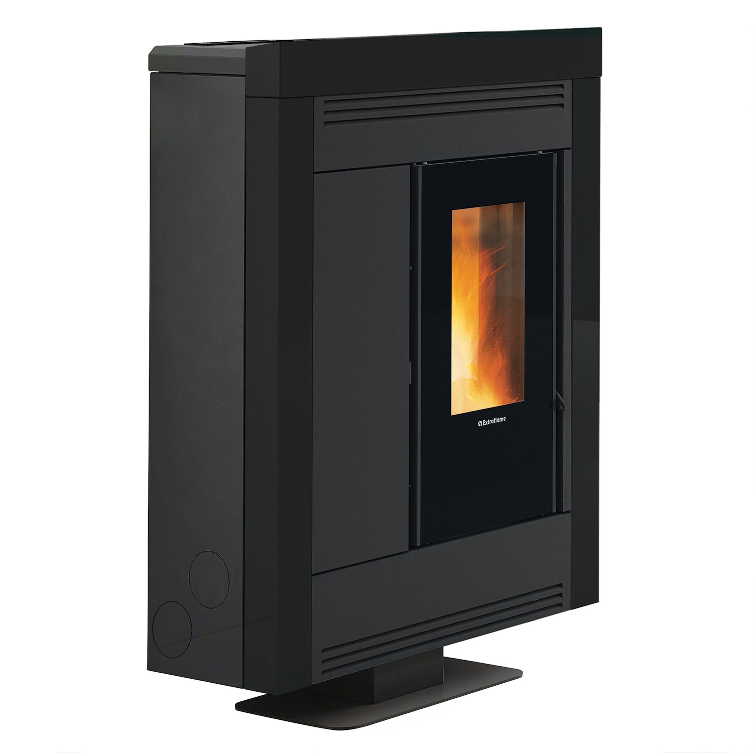Extraflame Souvenir Plus Steel 5.0 Pelletofen Schwarz