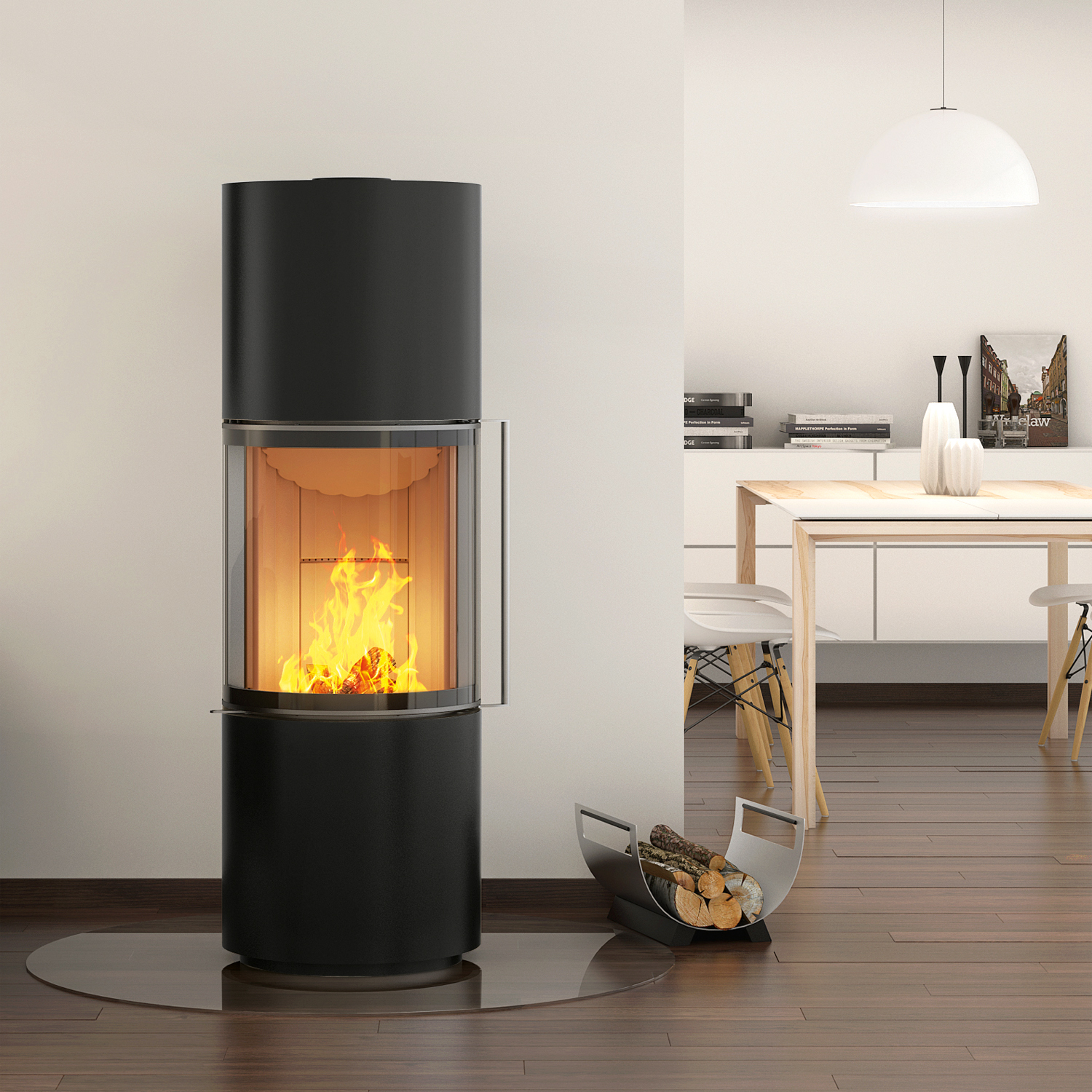 Spartherm Passo S poêle à bois Nero