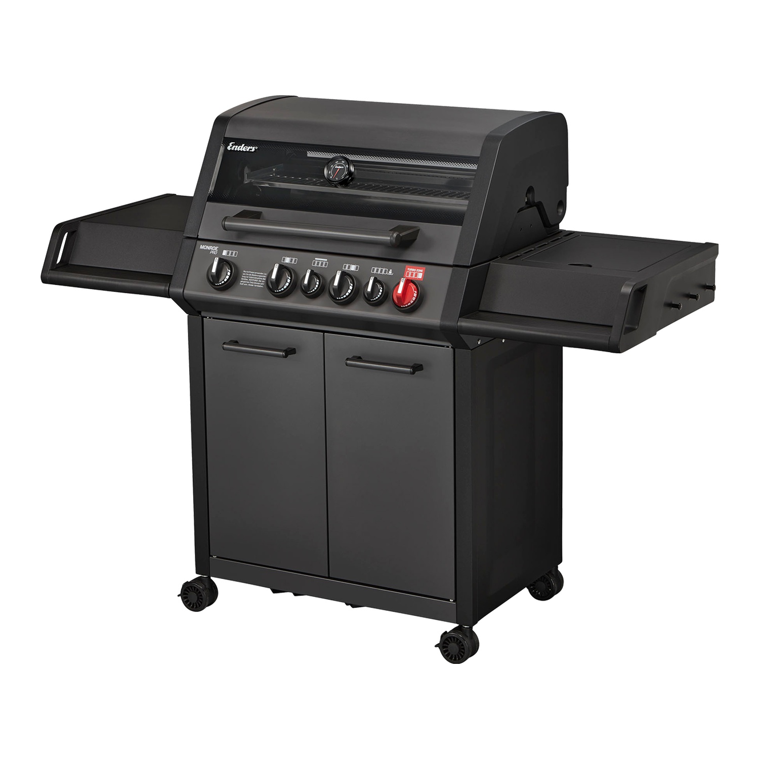 Enders Monroe Pro 4 SIK Turbo Shadow Gasgrillstation