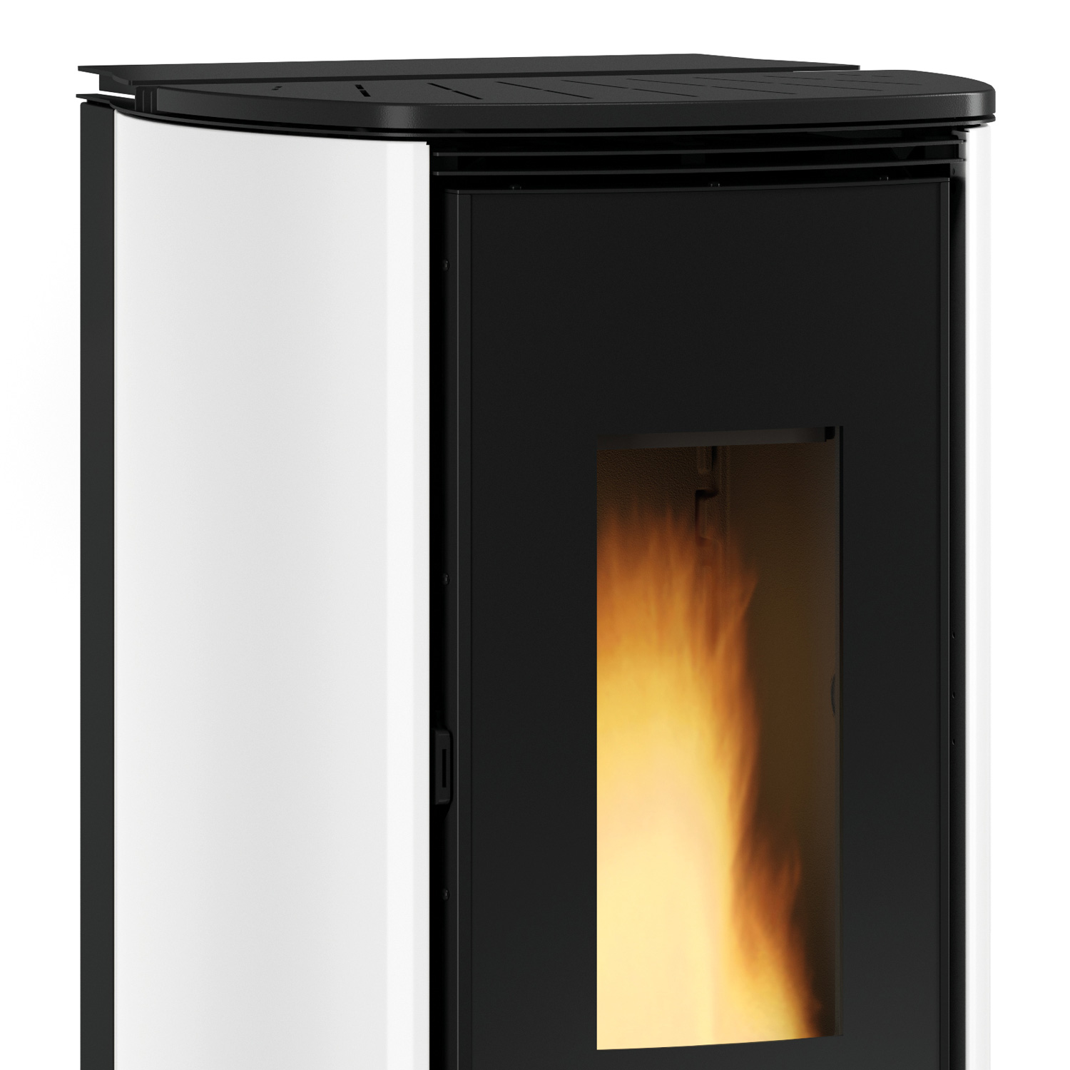 Extraflame Evolution Line Katia 9 Pelletofen Stahl Weiß Extraflame Evolution Line Katia 9 Pelletofen Stahl Weiß