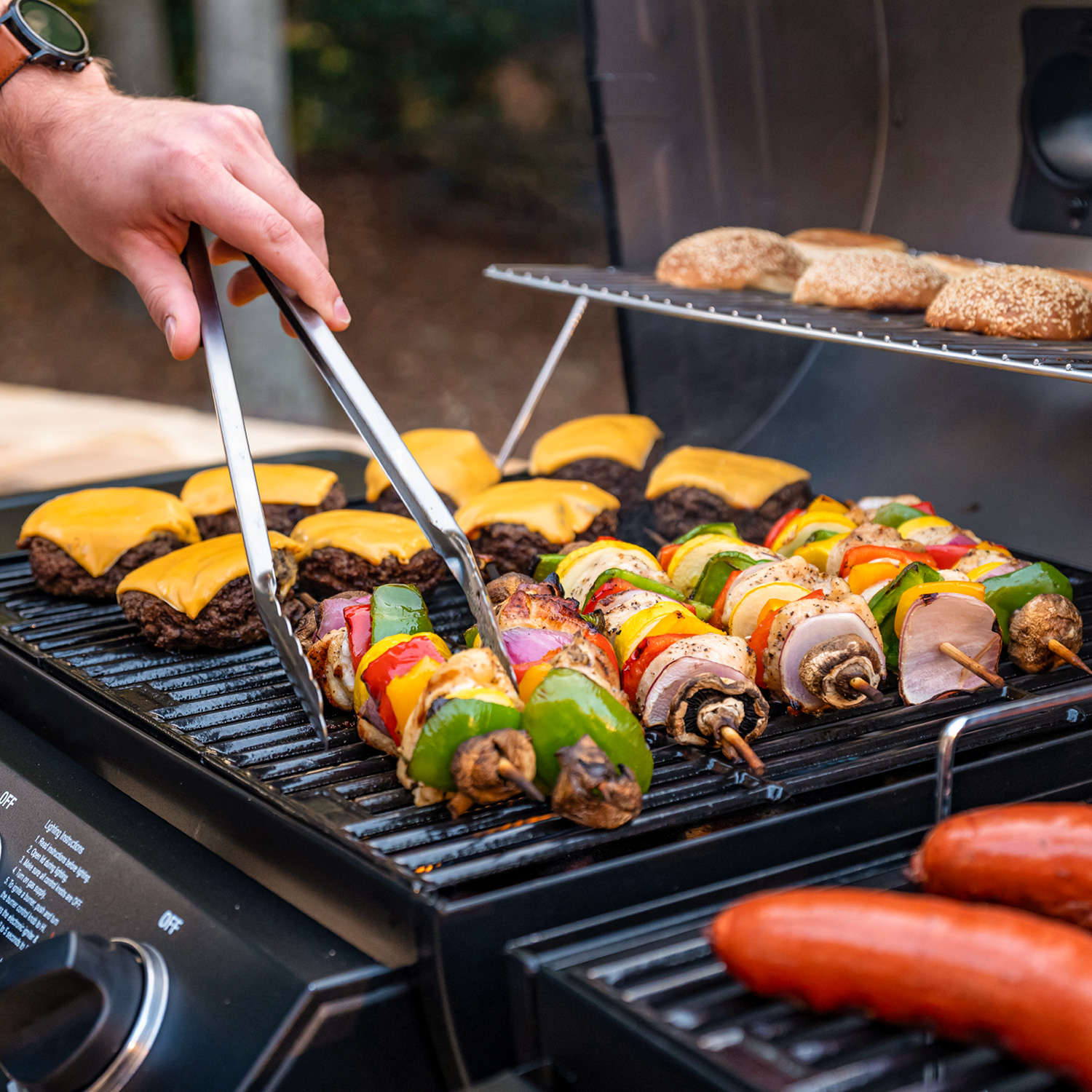 Char-Griller Double Play Gas- und Holzkohlegrill