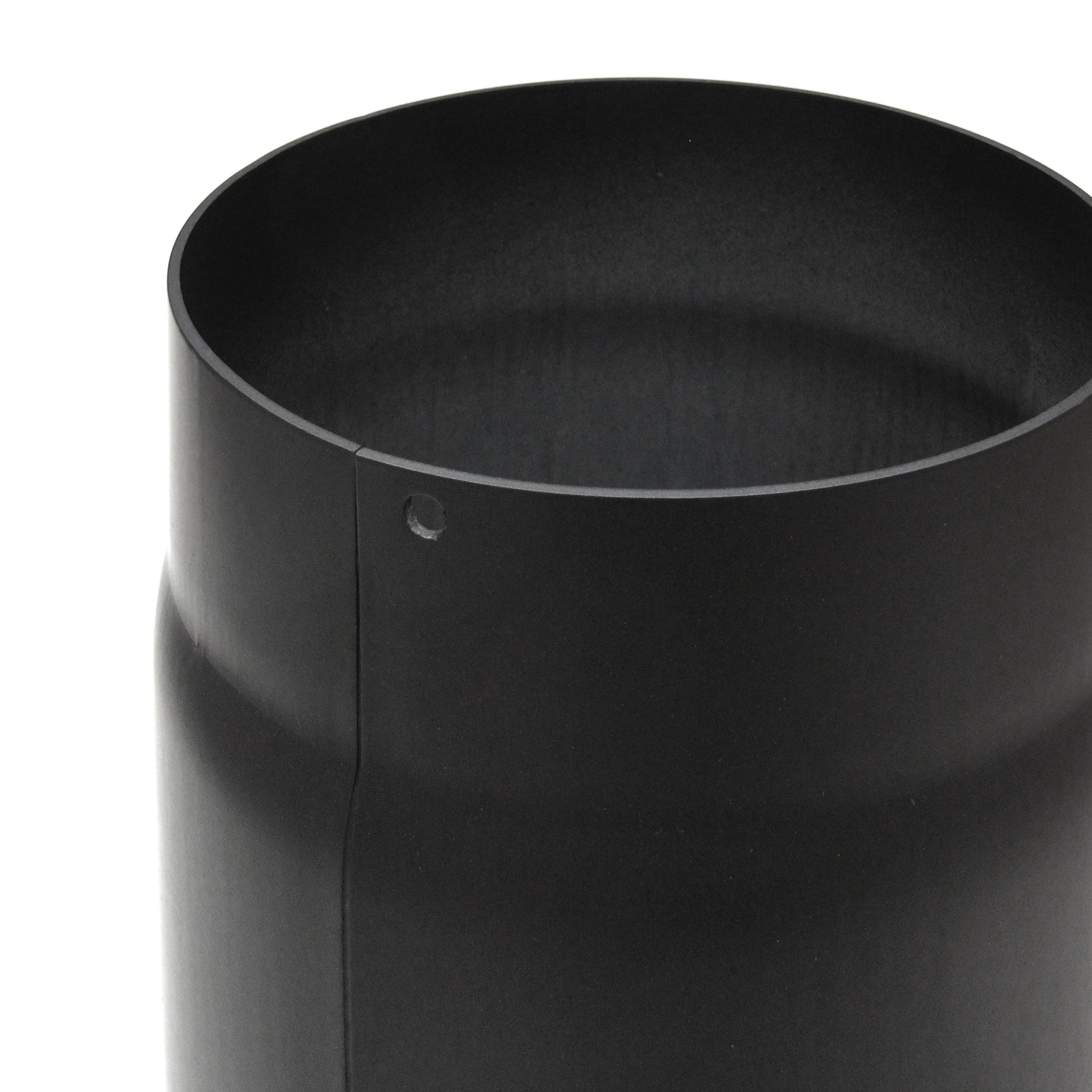 Raik Basic Längenelement 120mm schwarz Länge 500mm für Rauchrohr / Ofenrohr