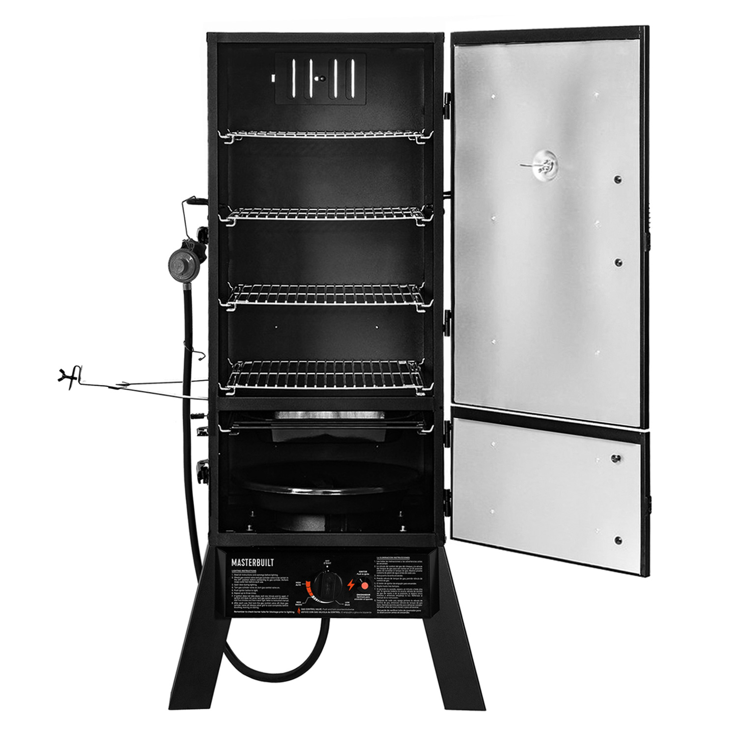 Masterbuilt Dual Fuel Smoker Schwarz
