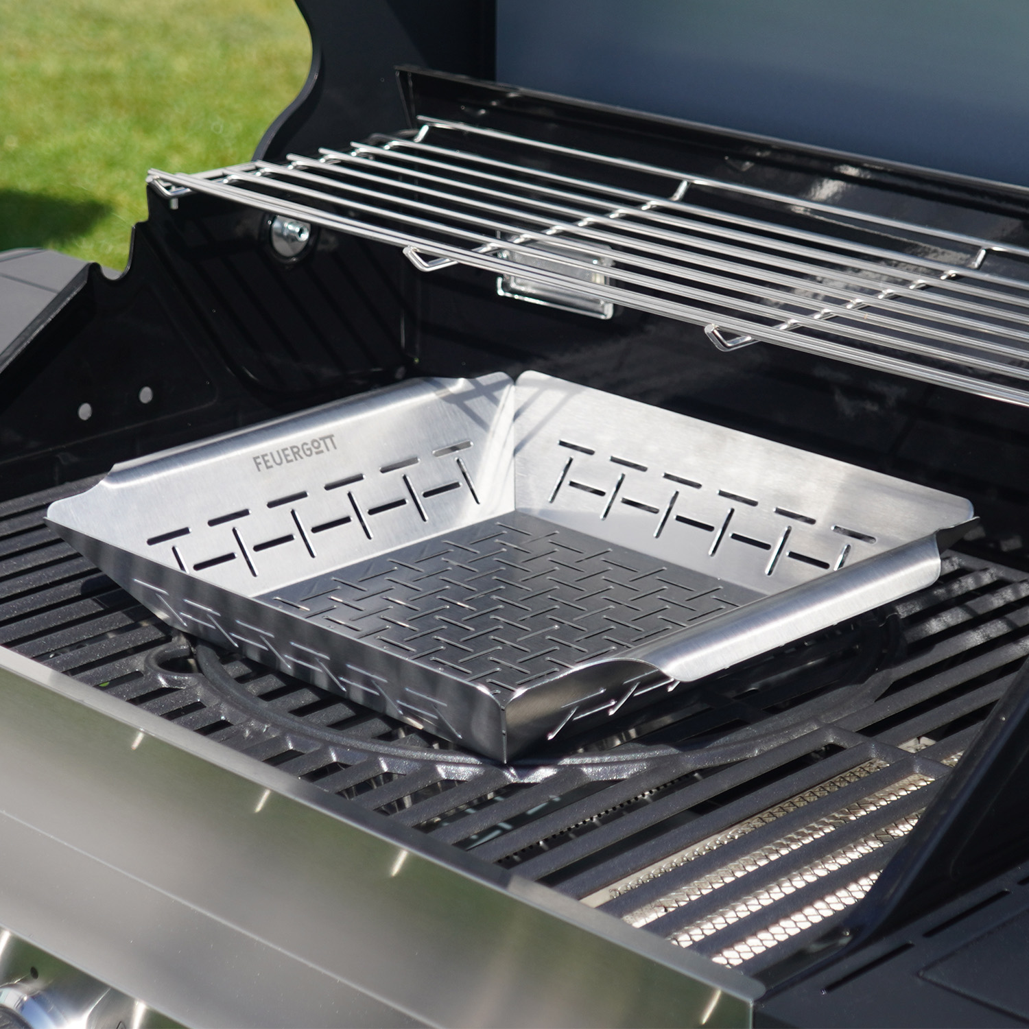 Feuergott Grillkorb groß