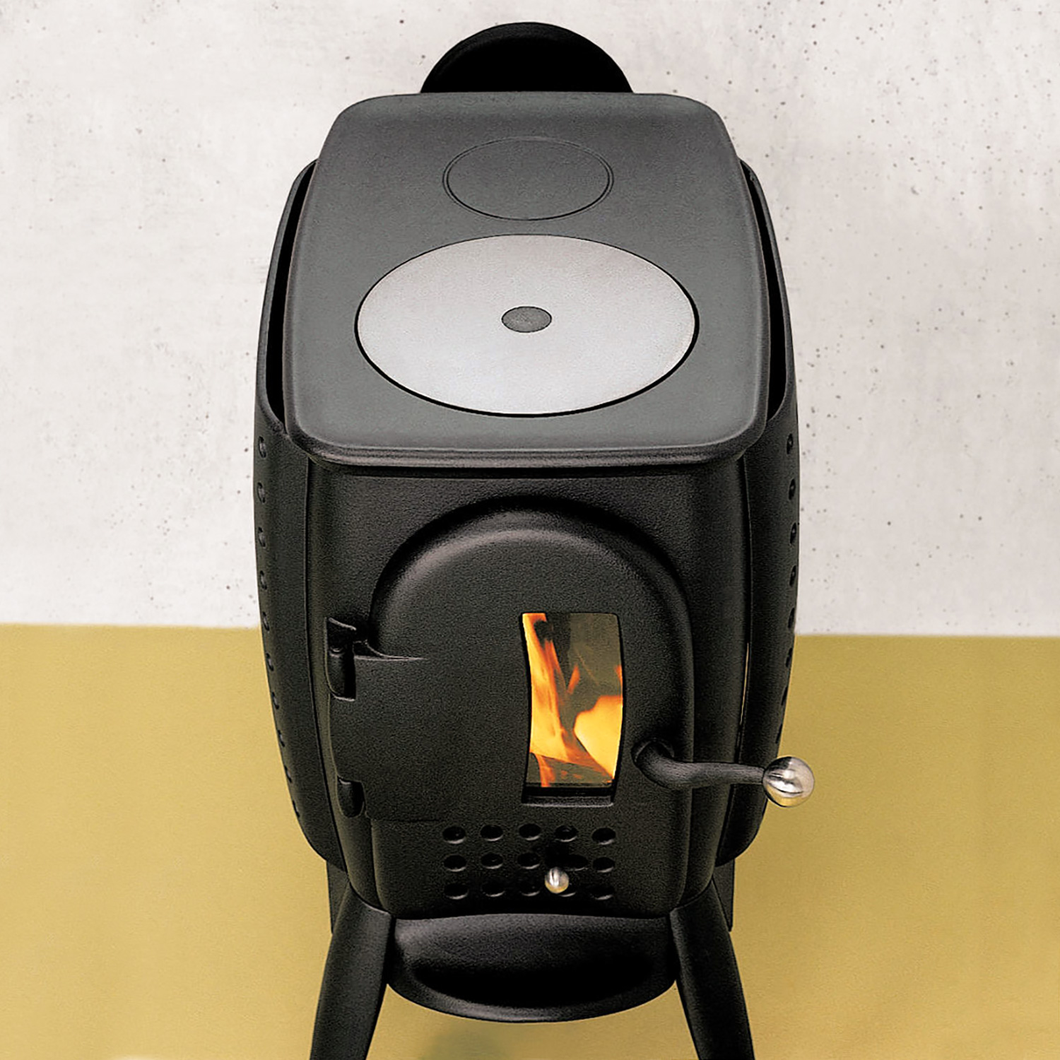 Austroflamm G1 Kaminofen Gusseisen Anthrazit mit Konvektionsmantel Austroflamm G1 Kaminofen Gusseisen Anthrazit mit Konvektionsmantel