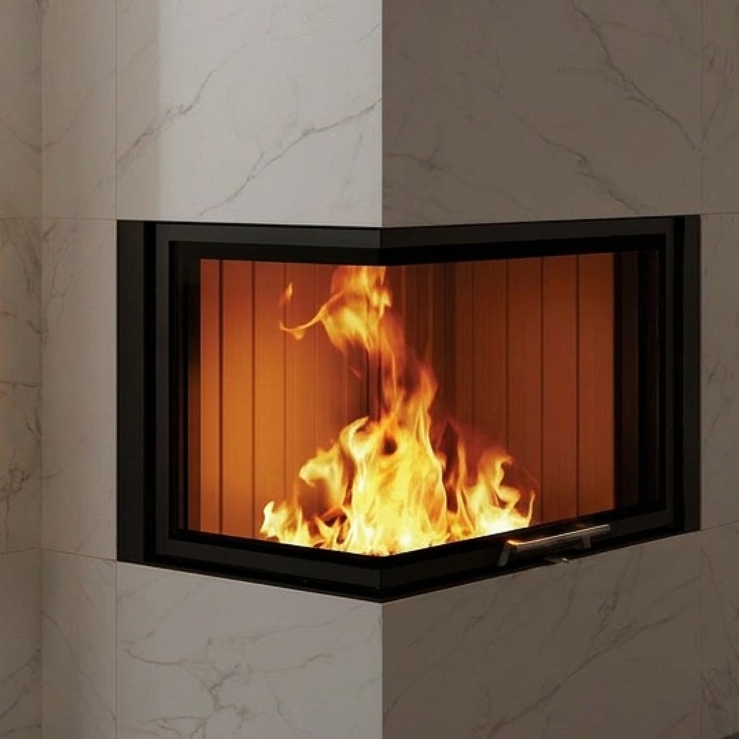 Spartherm Varia 2L-80h insert de cheminée d’angle