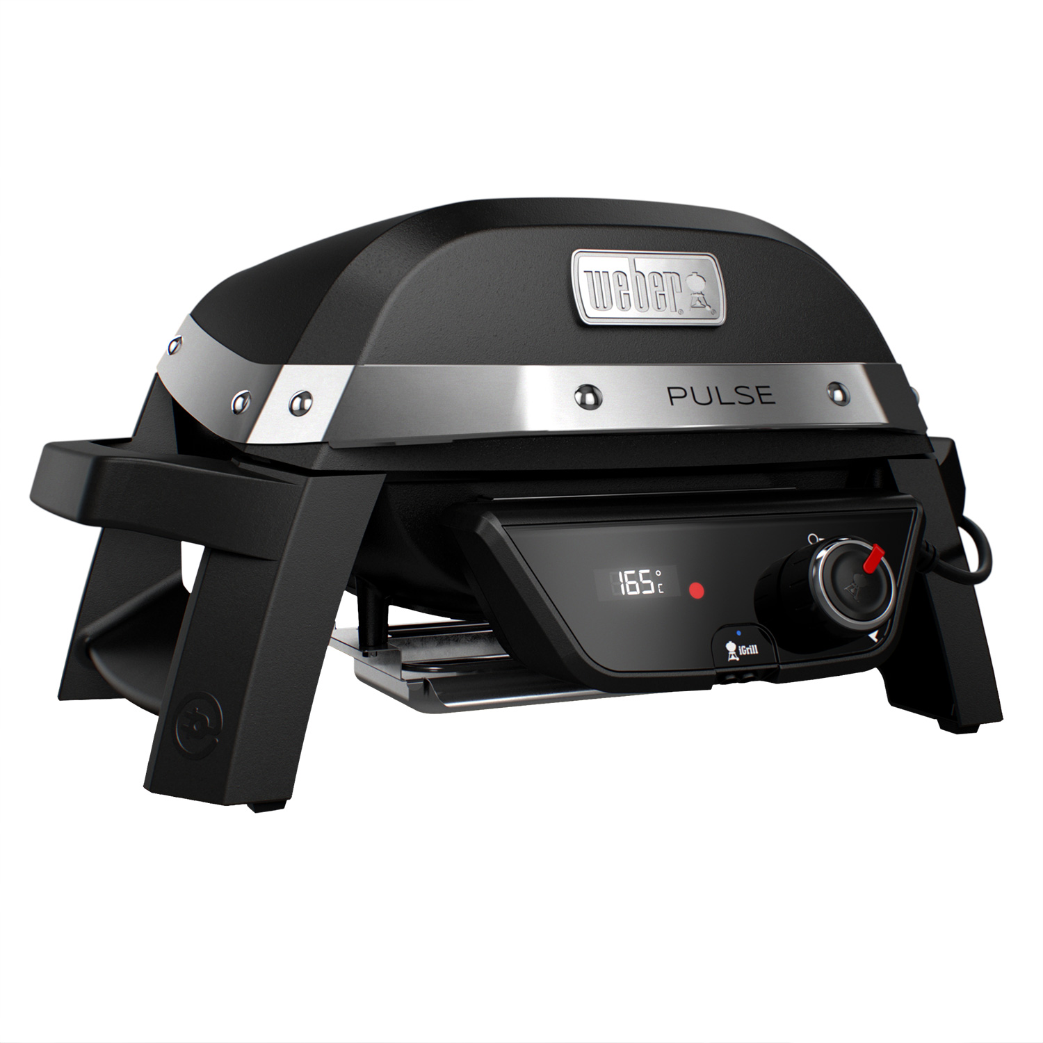 Weber PULSE 1000 Elektro-Tischgrill Schwarz Weber PULSE 1000 Elektro-Tischgrill Schwarz