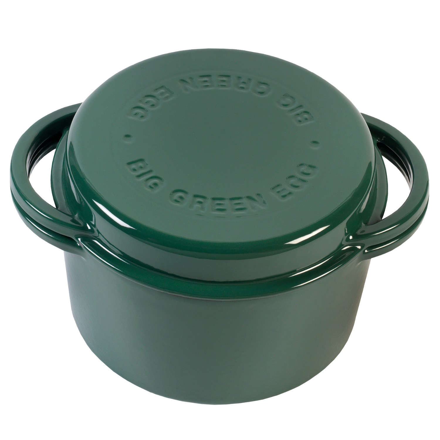Big Green Egg Dutch Oven emailliert grün 4 l Big Green Egg Dutch Oven emailliert grün 4 l