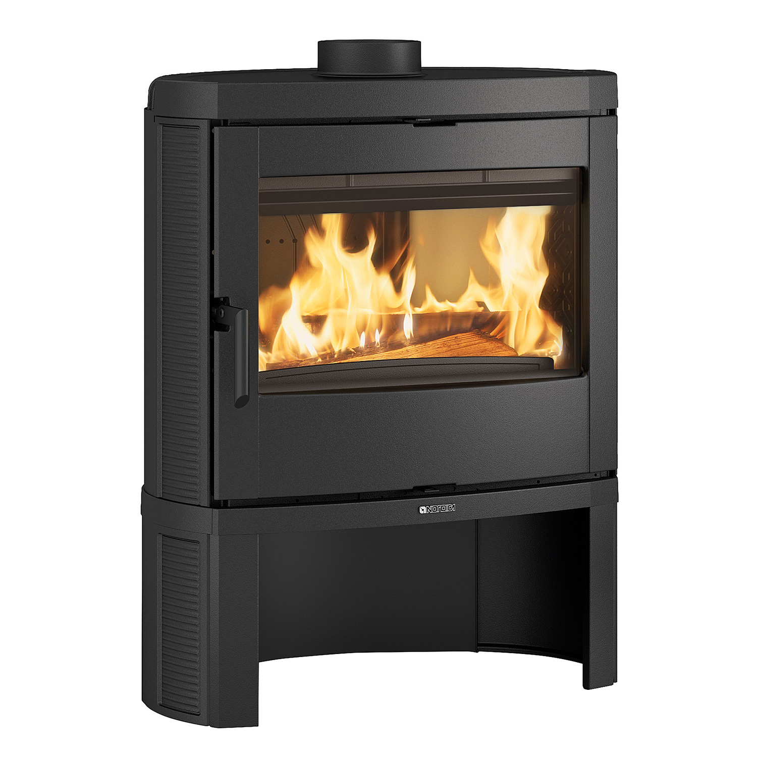 La Nordica Jennifer 16 Kaminofen Gusseisen Schwarz La Nordica Jennifer 16 Kaminofen Gusseisen Schwarz