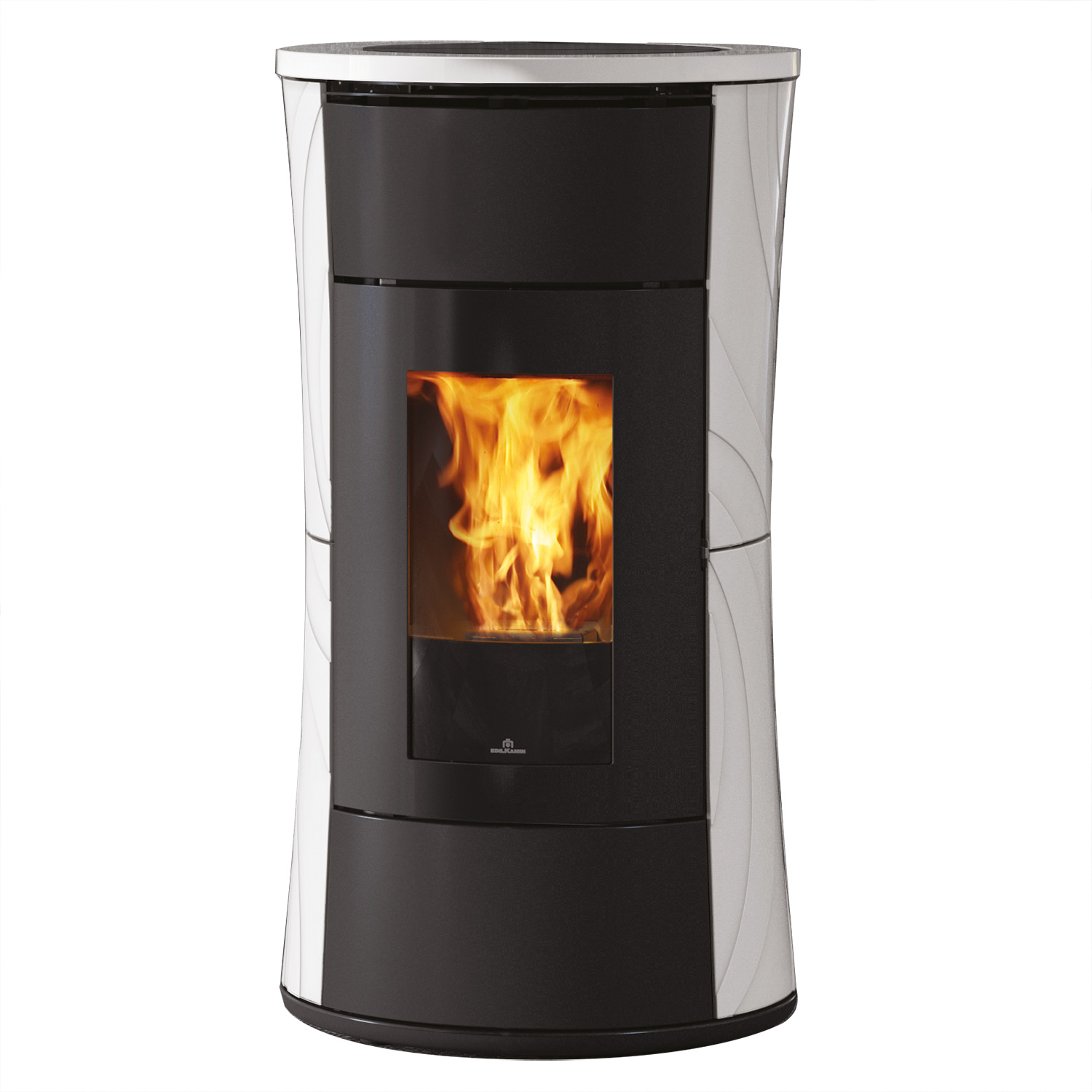 Edilkamin Cherie 9 EVO Pelletofen Keramik Weiß Edilkamin Cherie 9 EVO Pelletofen Keramik Weiß
