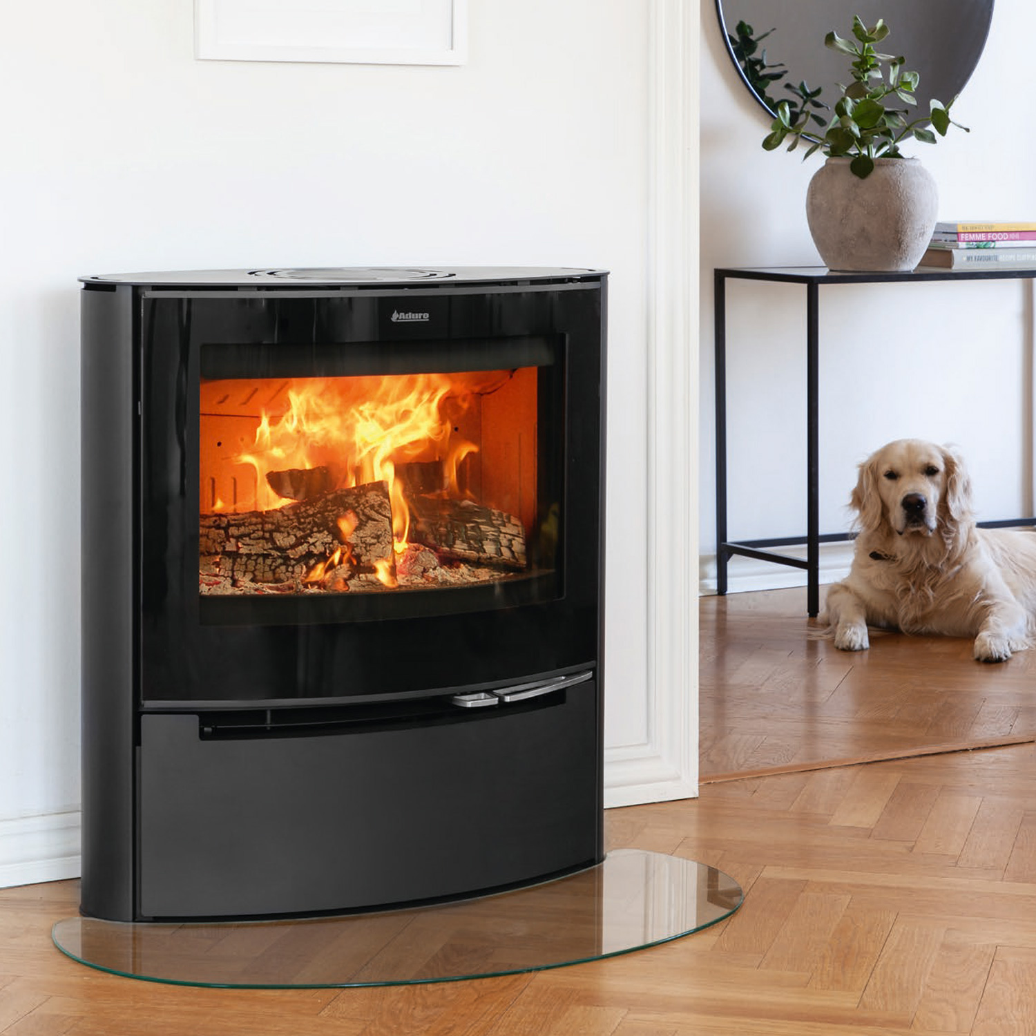 Aduro 15 Lux Kaminofen Schwarz