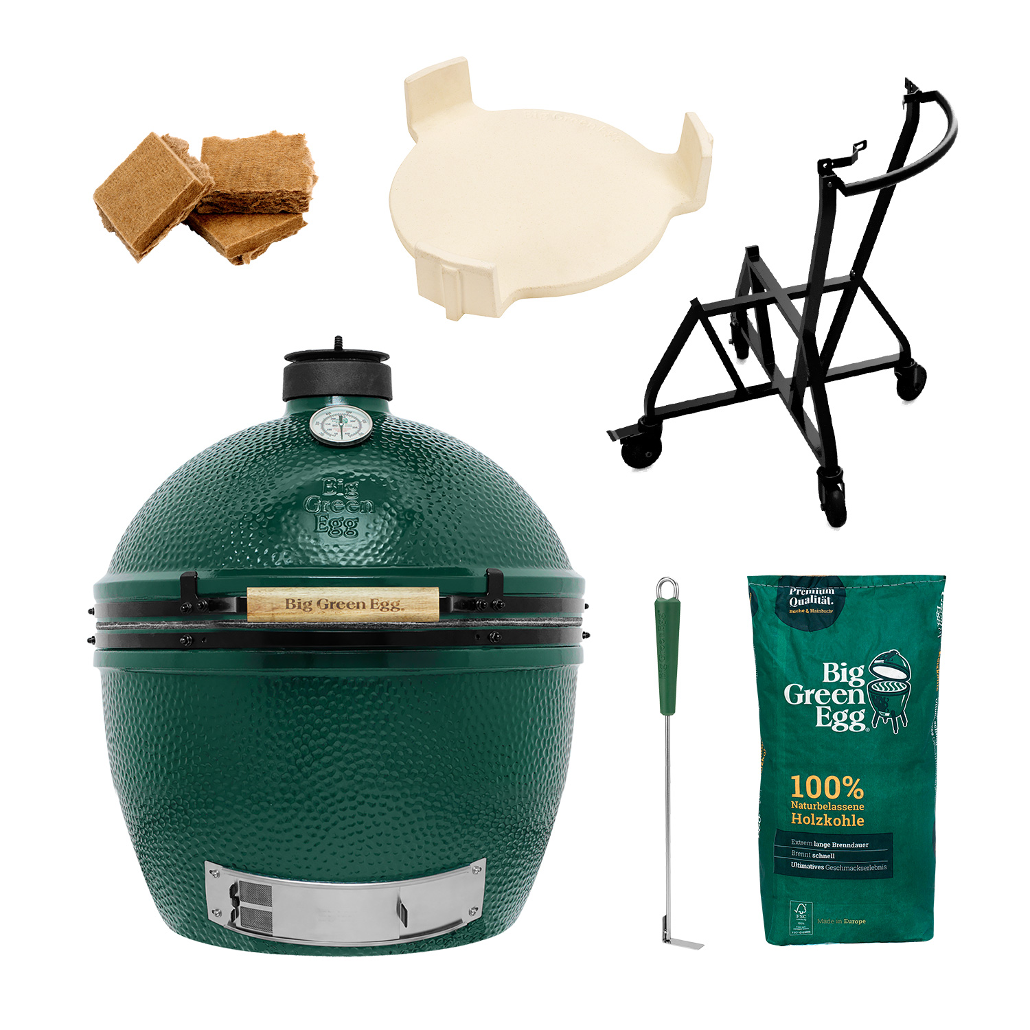 Big Green Egg XLarge Keramikgrill Starterset Big Green Egg XLarge Keramikgrill Starterset