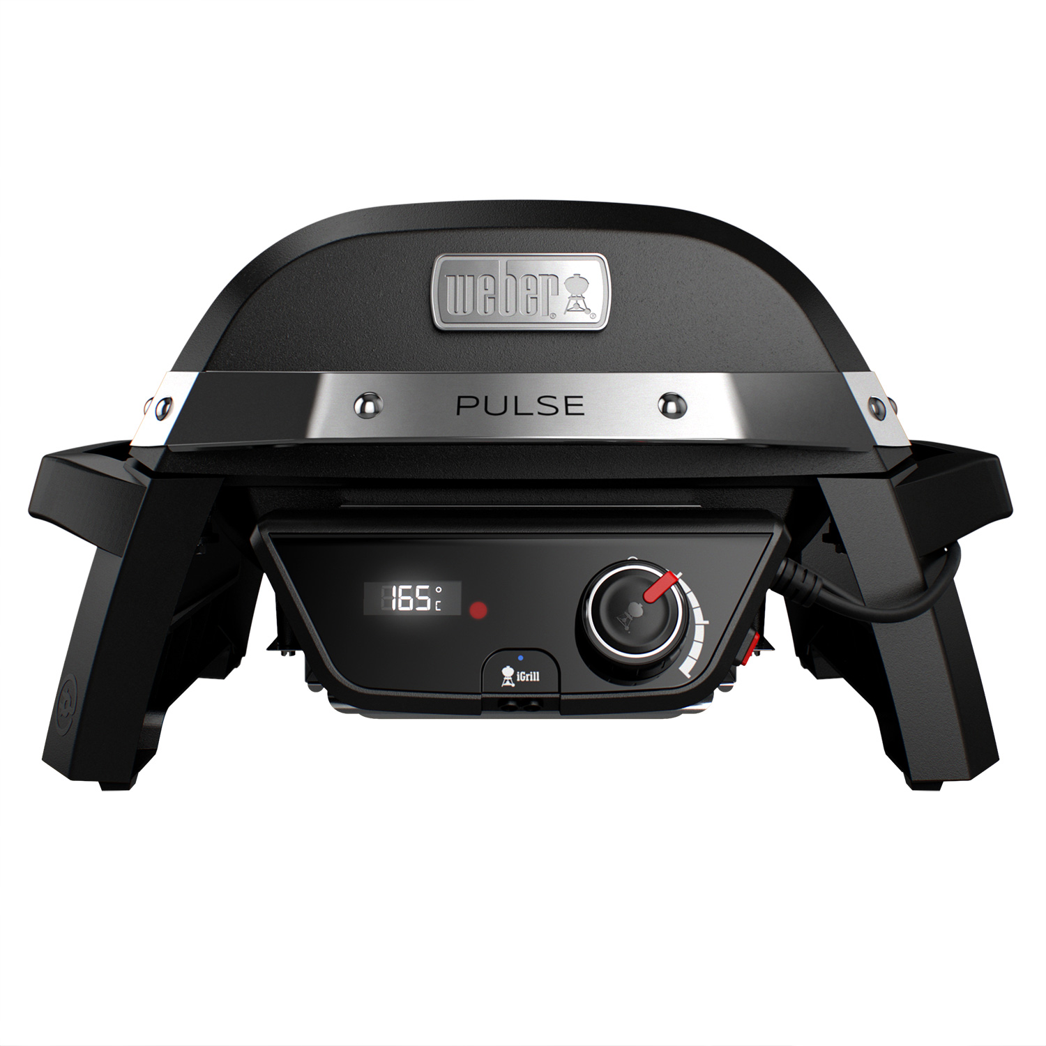 Weber PULSE 1000 Elektro-Tischgrill Schwarz Weber PULSE 1000 Elektro-Tischgrill Schwarz