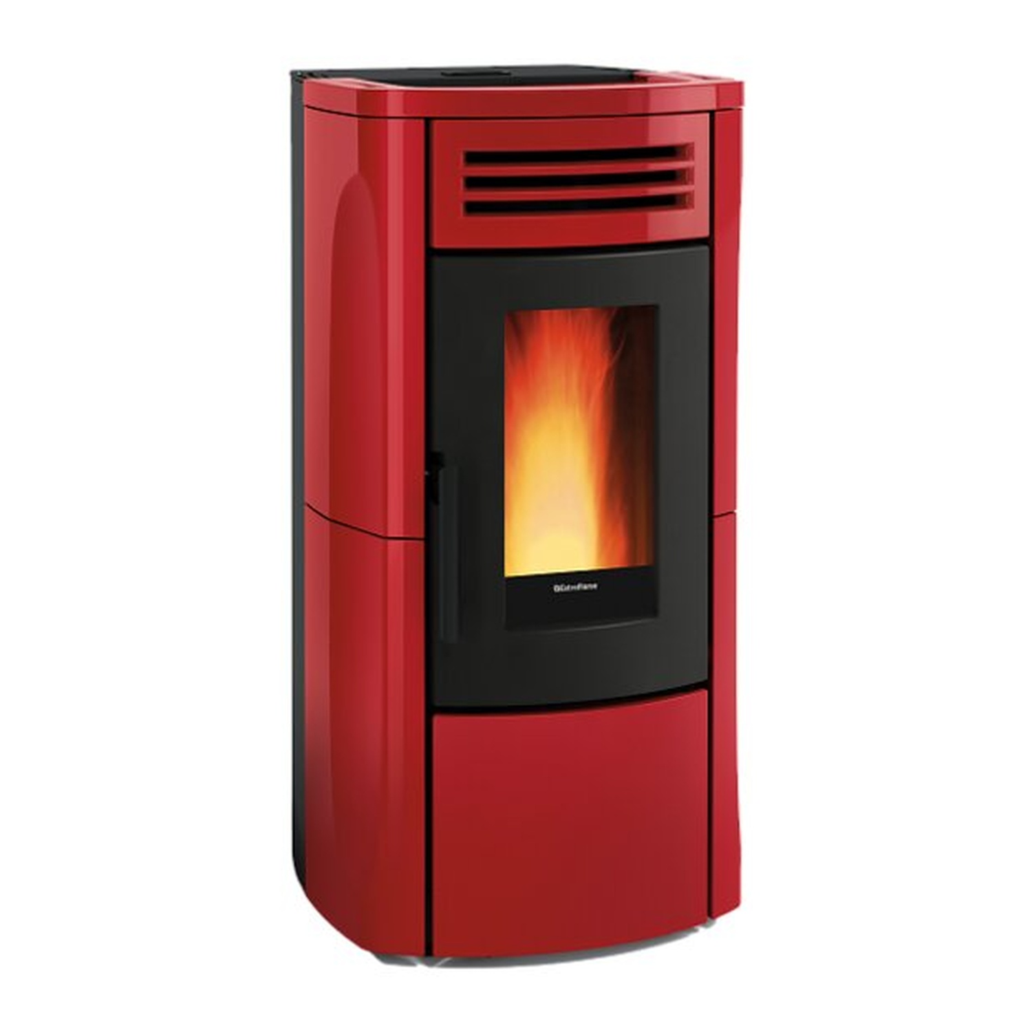 Extraflame TERRY PLUS - Bordeauxrot Pelletofen EVOLUTION LINE