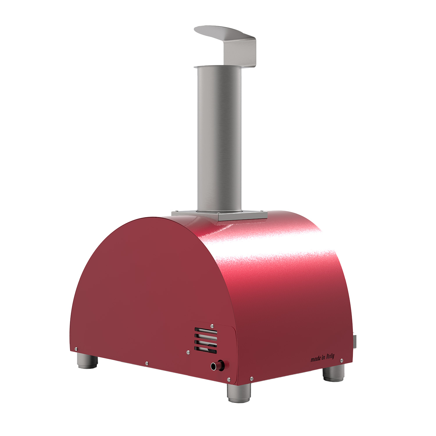 Alfa Pizzaofen Moderno 1 Pizze Gas Antik Rot