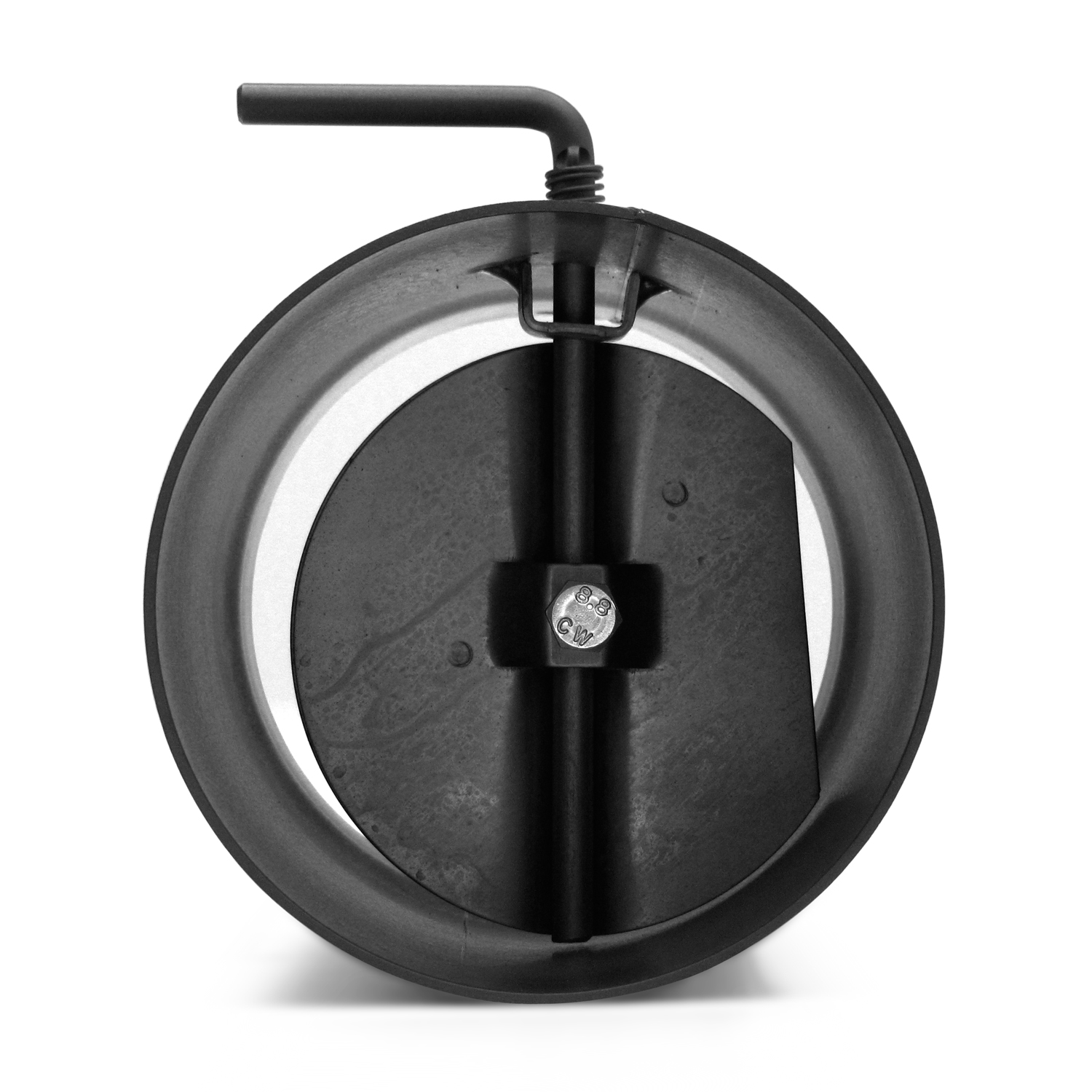 Raik Basic Zugregulierung 120mm schwarz L: 250mm für Rauchrohr / Ofenrohr