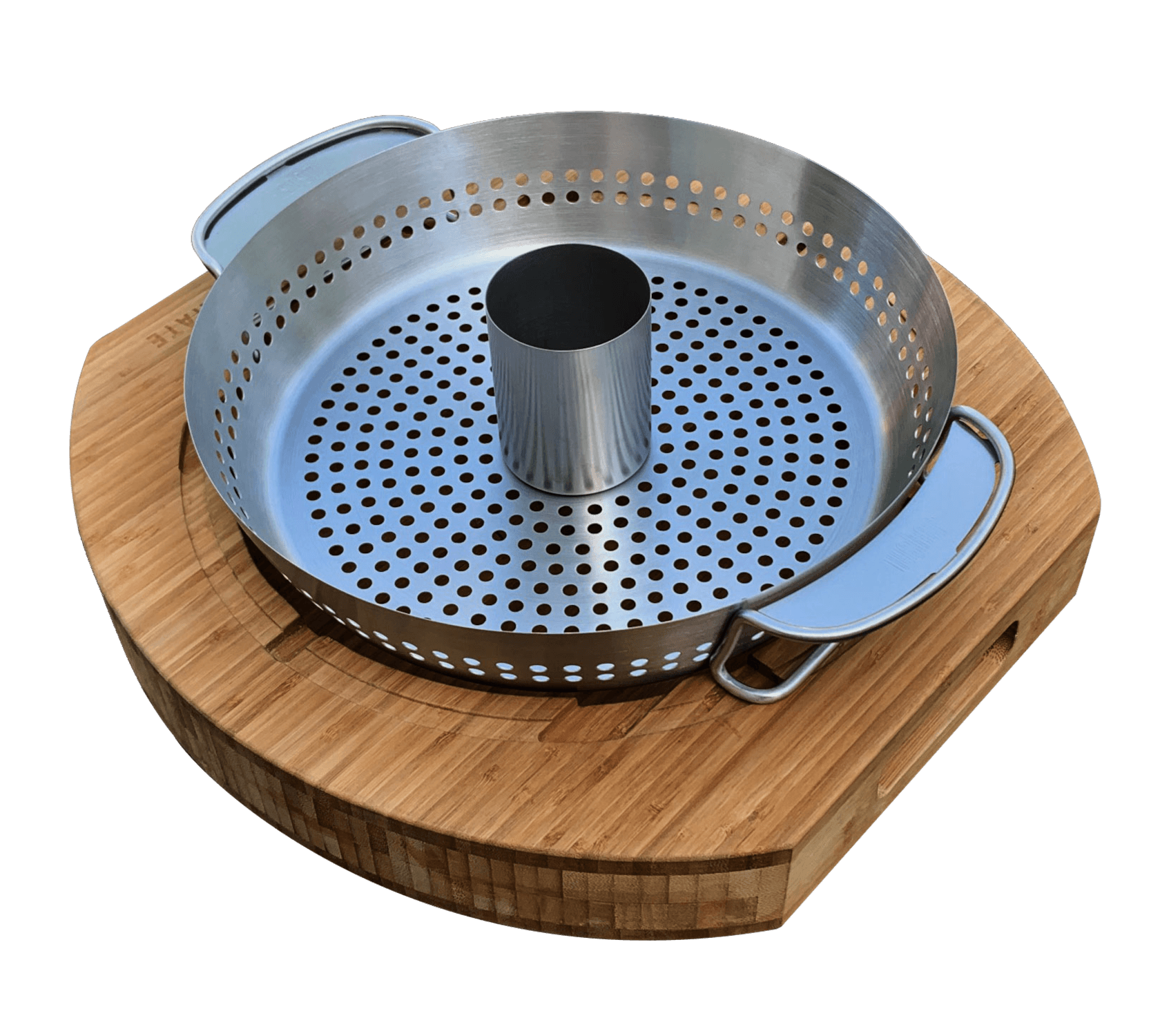 UPGRATE BBQ Chef Board passend für Weber GBS System im Set mit Feuergott Dutch Oven 6l