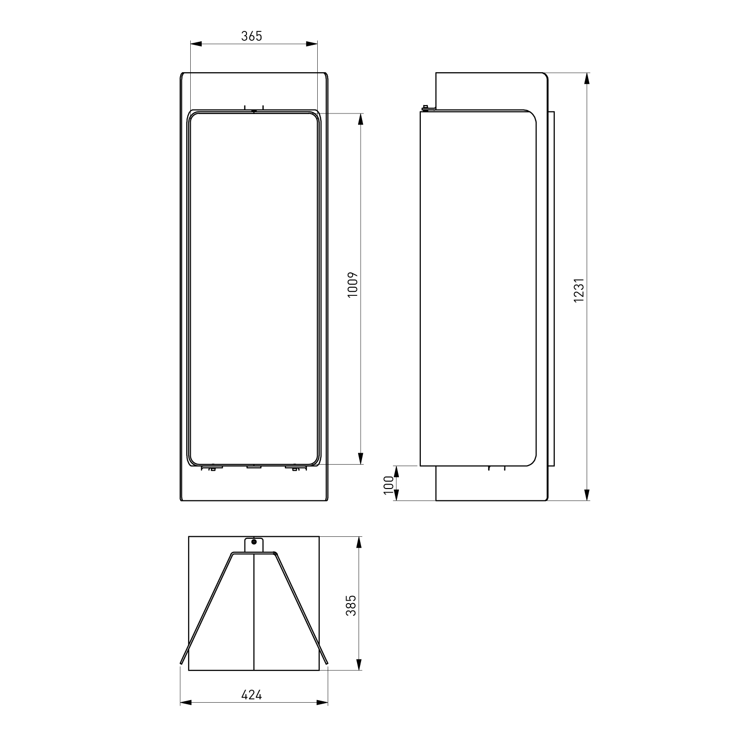 HS Flamingo Deluxe 4 Holzregal Creme HS Flamingo Deluxe 4 Holzregal Creme