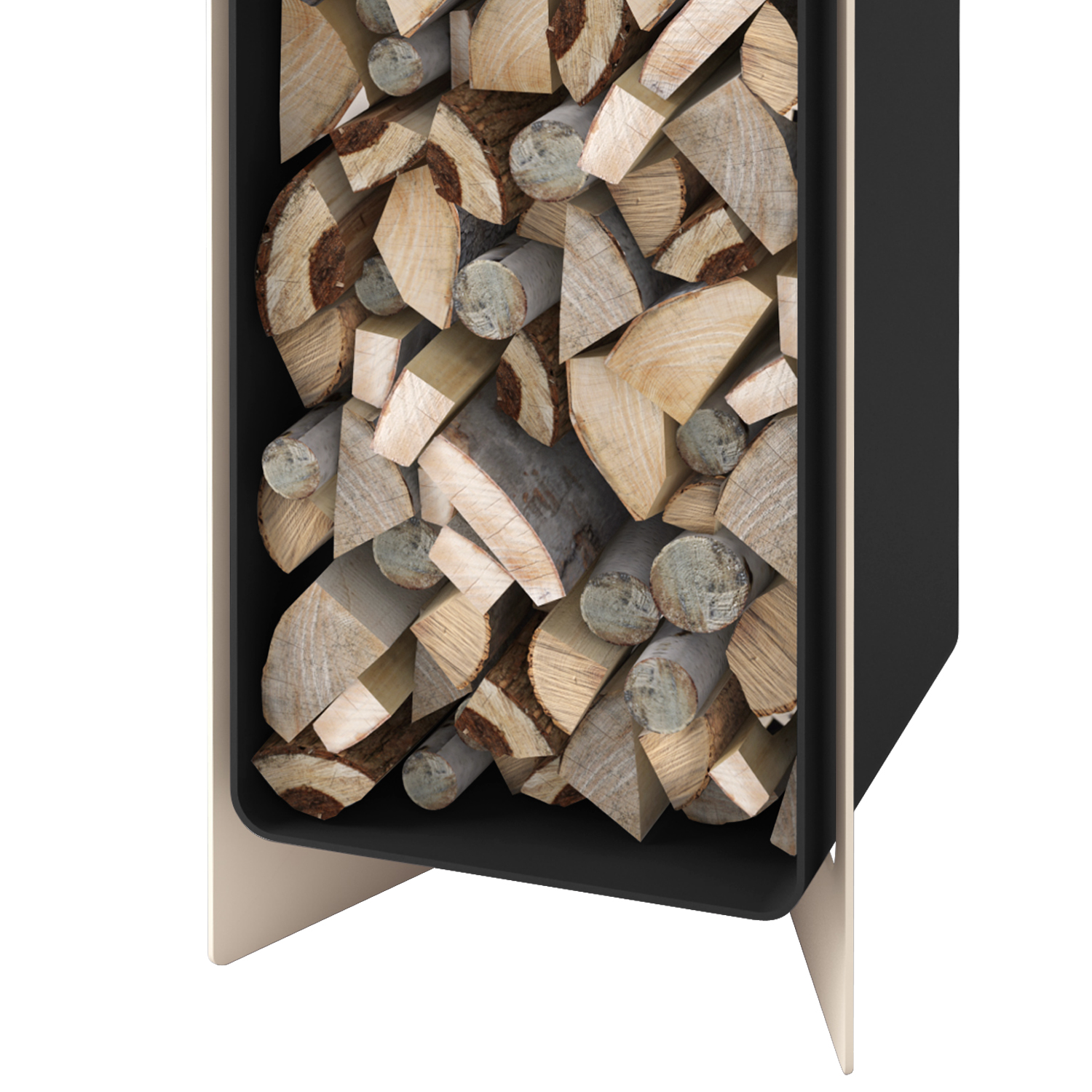 HS Flamingo Deluxe 4 Holzregal Creme HS Flamingo Deluxe 4 Holzregal Creme