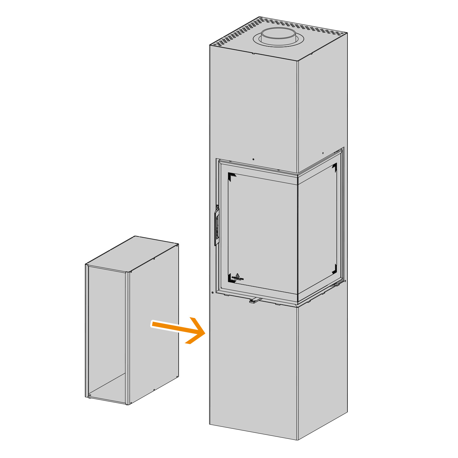 Austroflamm Slim 3.0 Beistellbox