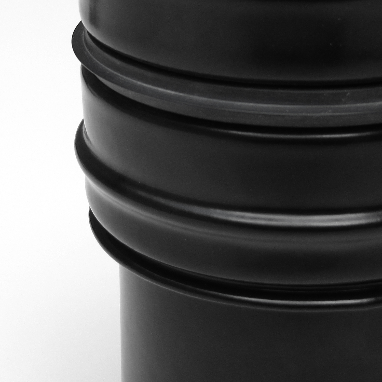 Raik Pelletrohr / Ofenrohr Erweiterung 80mm -100mm schwarz