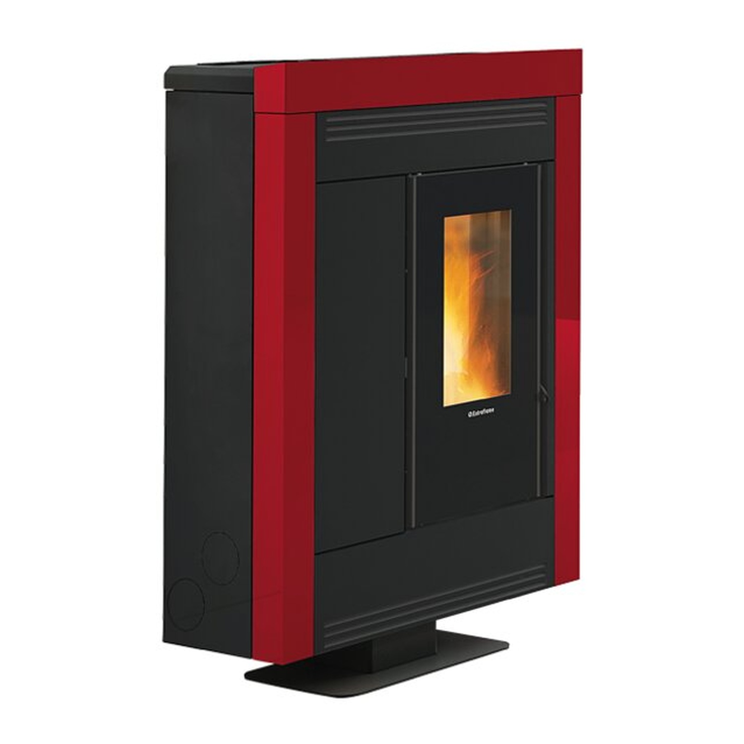Extraflame SOUVENIR PLUS STEEL 5.0 - Bordeauxrot Pelletofen