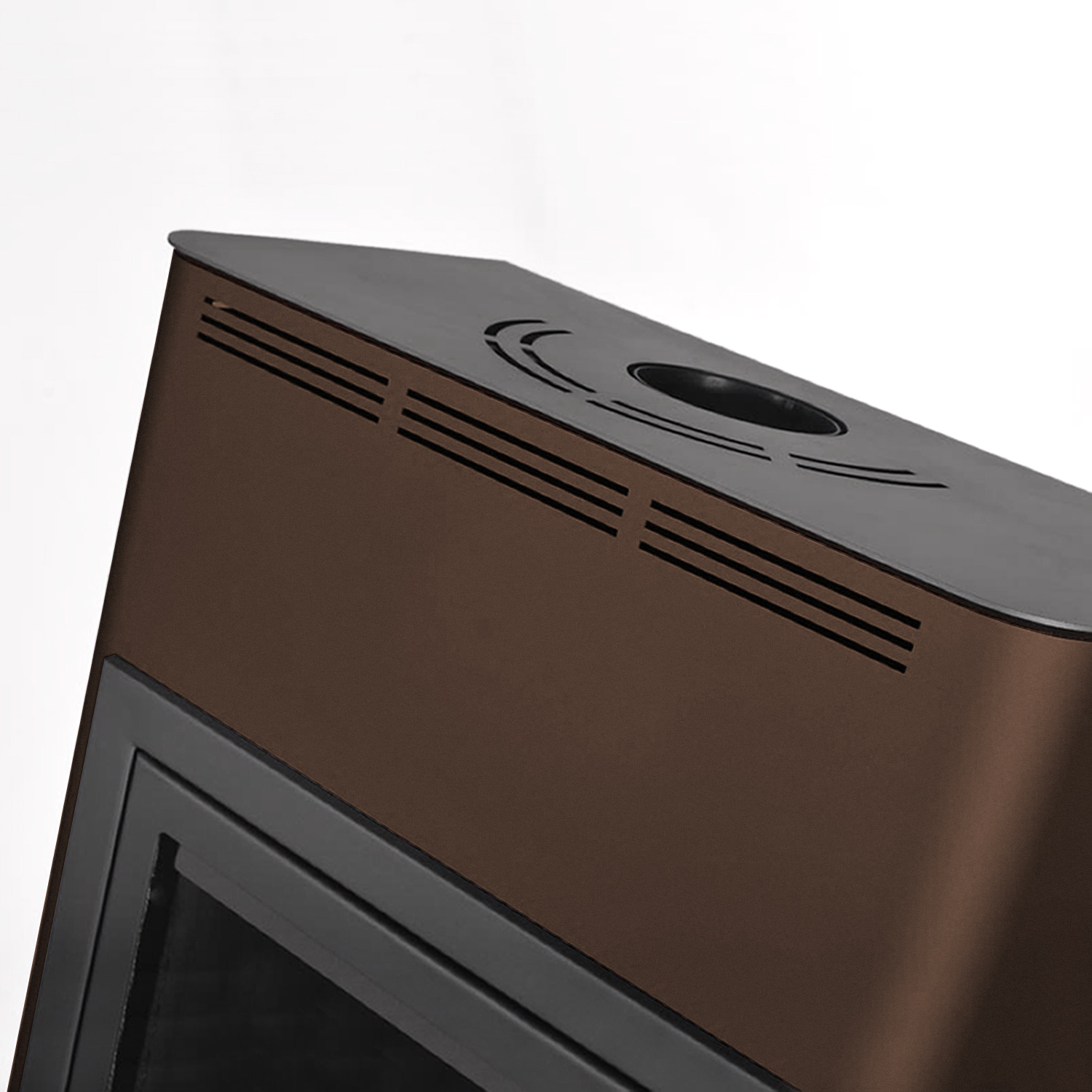 Aquaflam 25 Basic Wasserführender Kaminofen Brown Aquaflam 25 Basic Wasserführender Kaminofen Brown