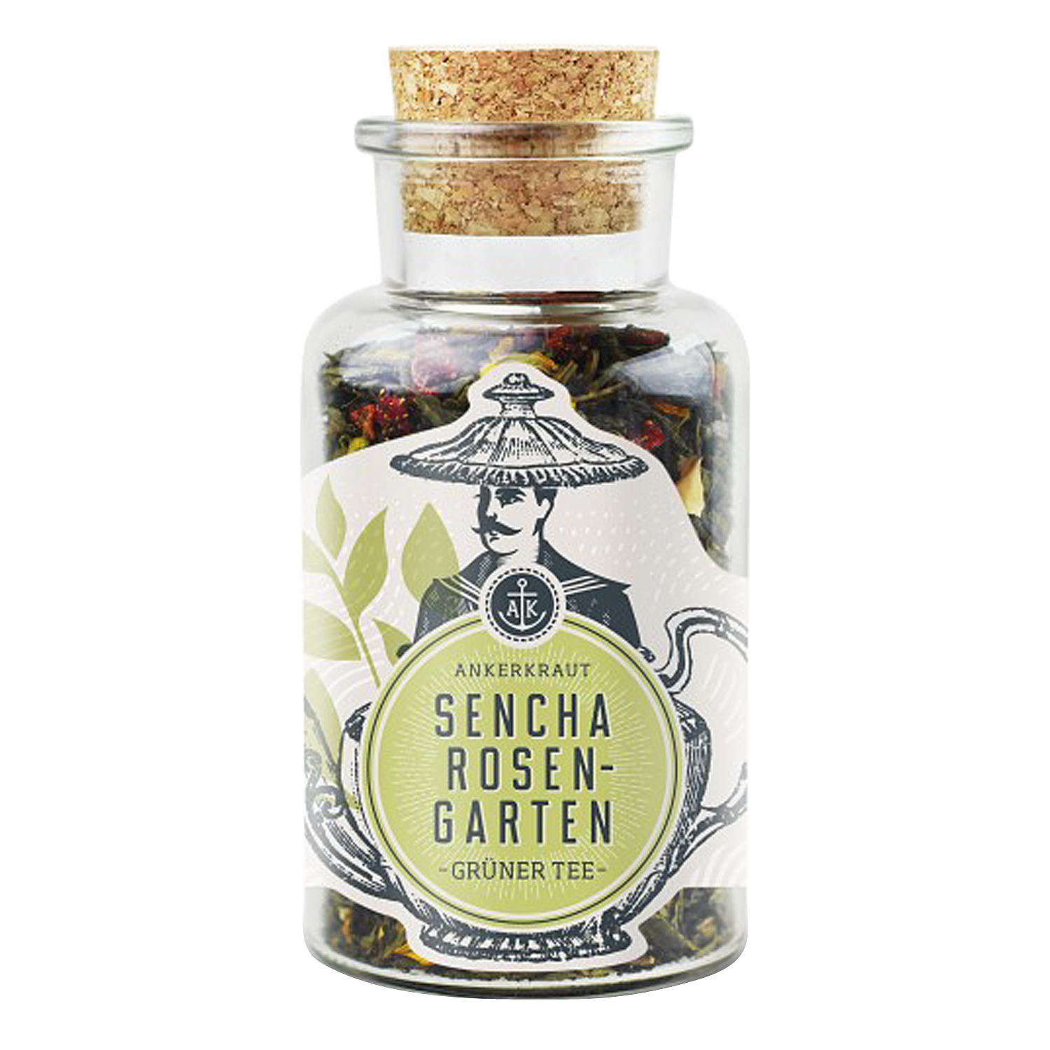 Ankerkraut Sencha Rosengarten Grüntee 70 g Ankerkraut Sencha Rosengarten Grüntee 70 g