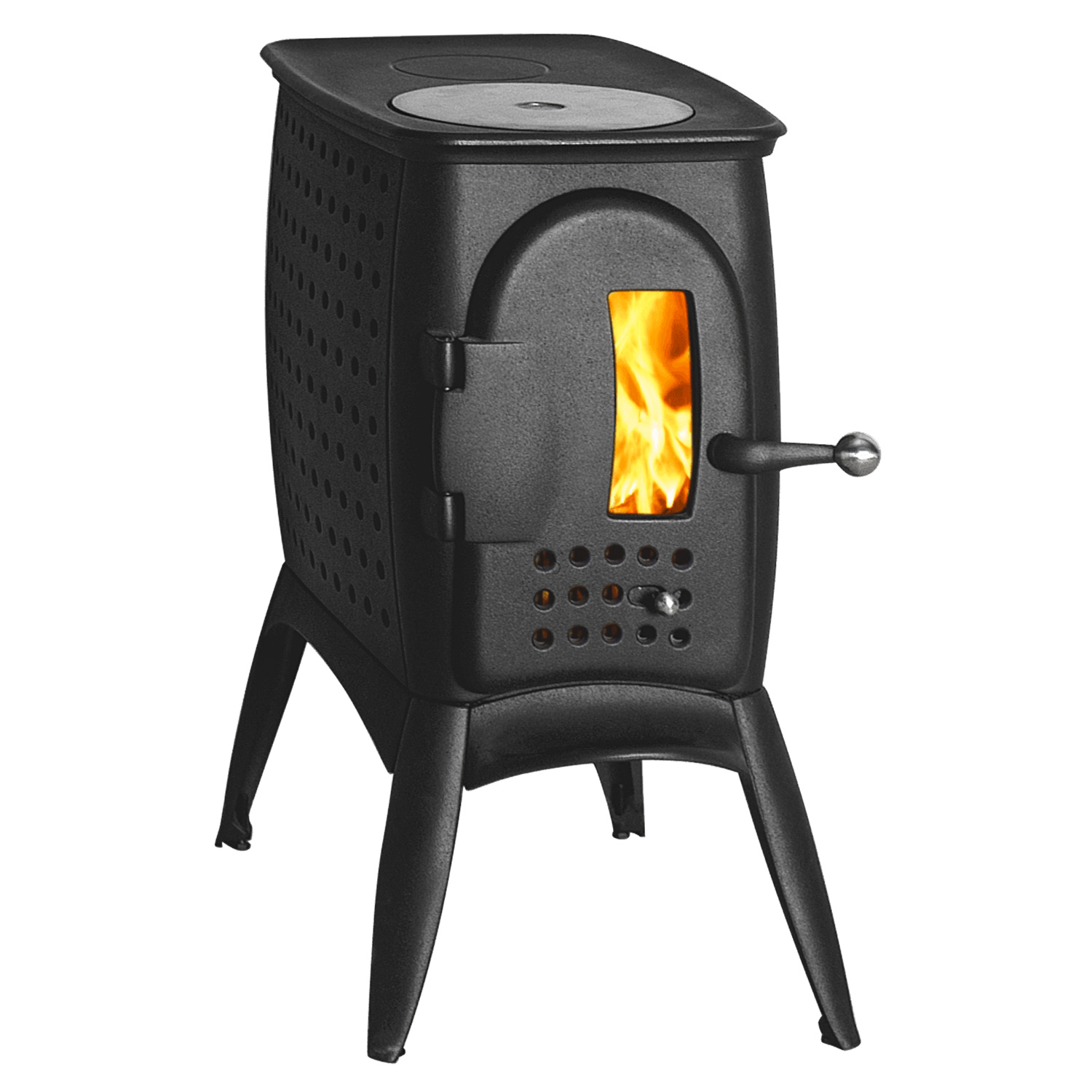 Austroflamm G1 Kaminofen Gusseisen Anthrazit