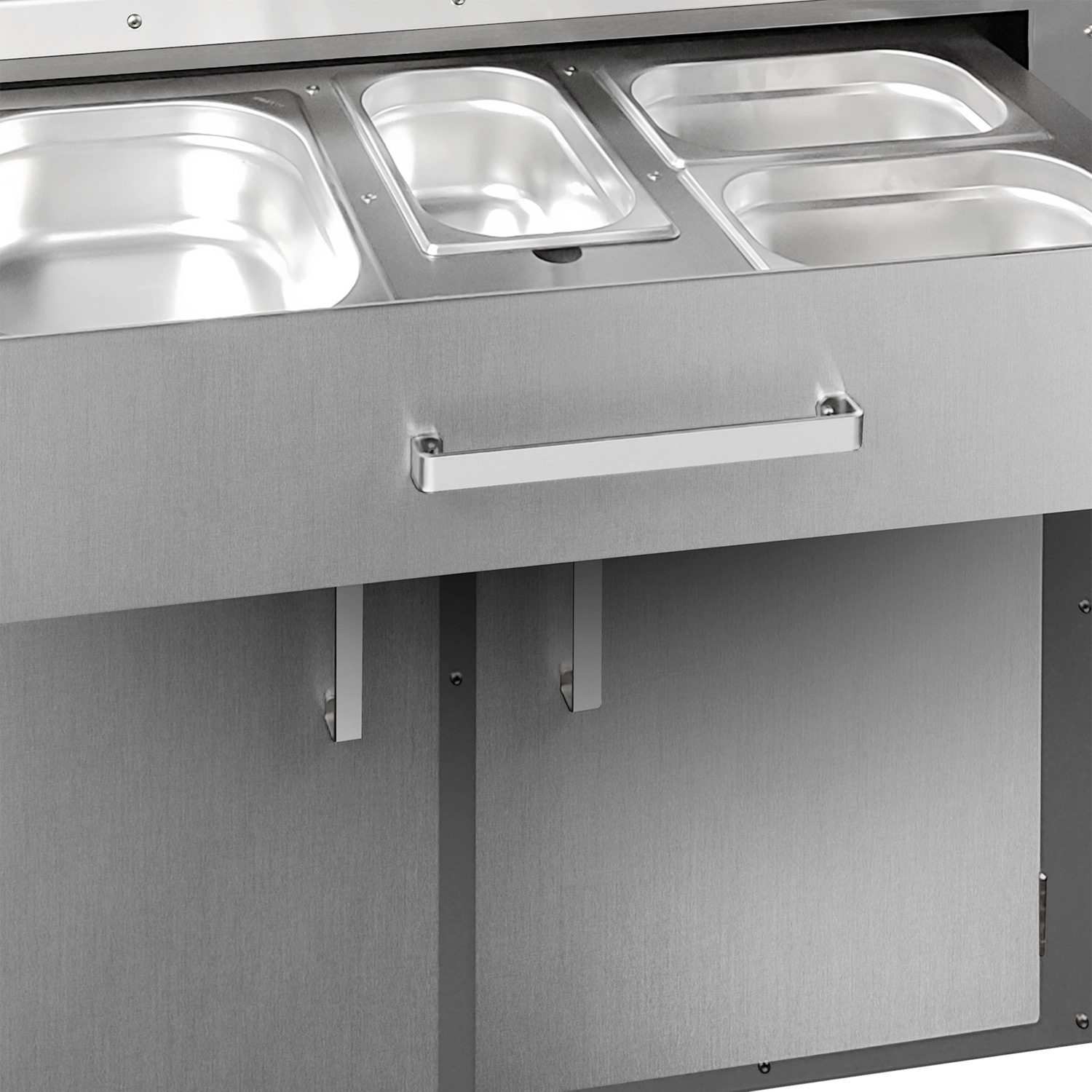Asteus Tephra Lifestyle Grillstation Edelstahl & rot emailliert