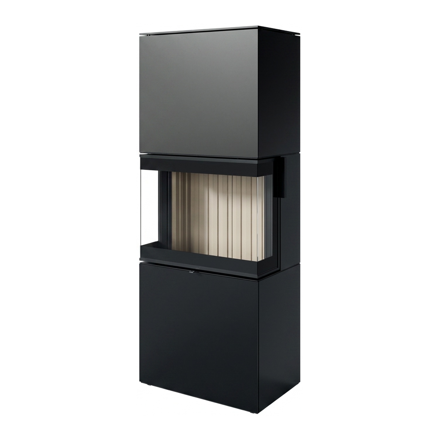 Spartherm Largo L steel RLA Kaminofen Nero