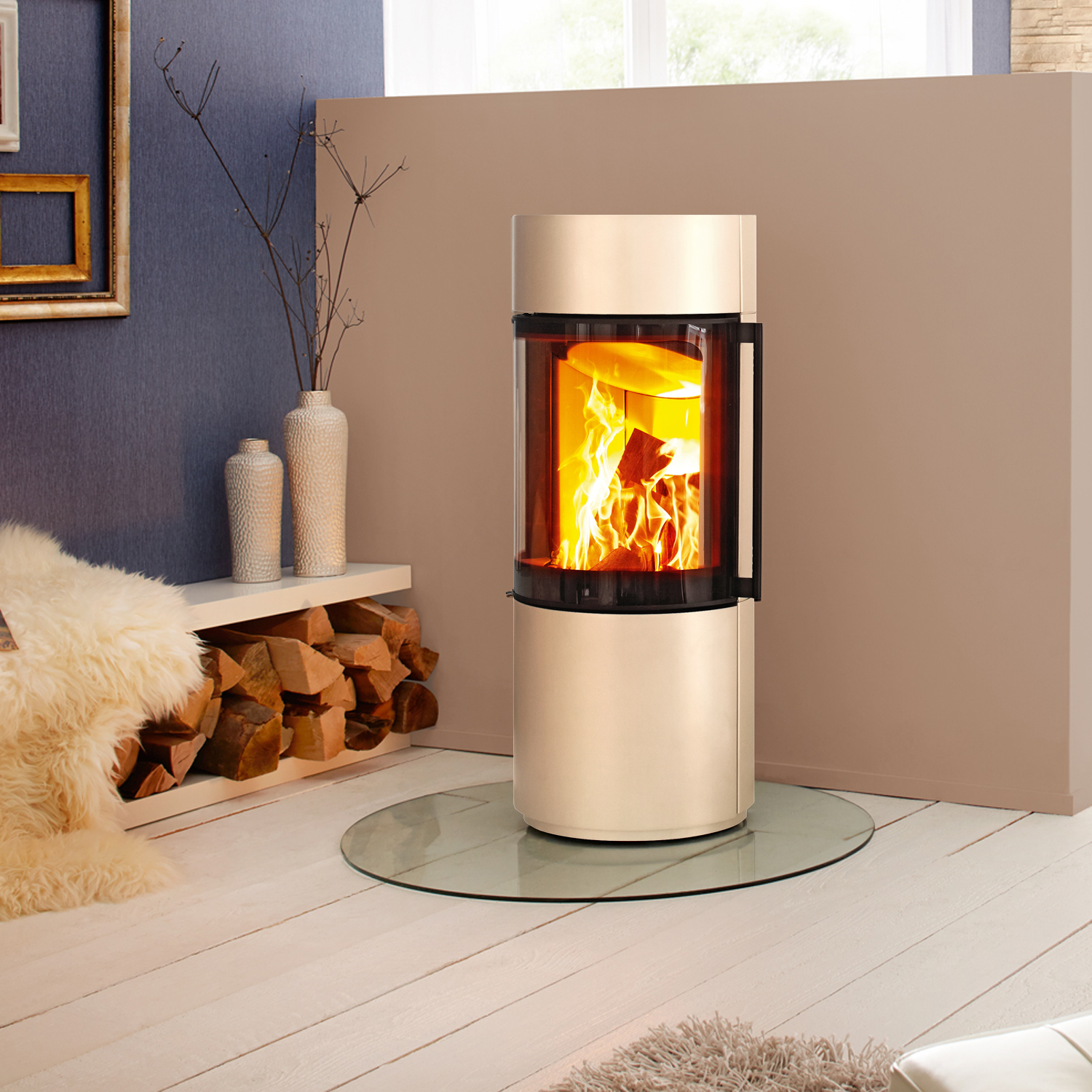 Spartherm Passo XS RLU Kaminofen Perle