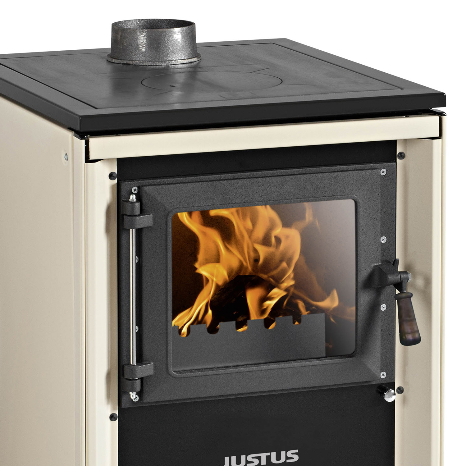 Justus Rustico-50 2.0 Küchenofen Creme