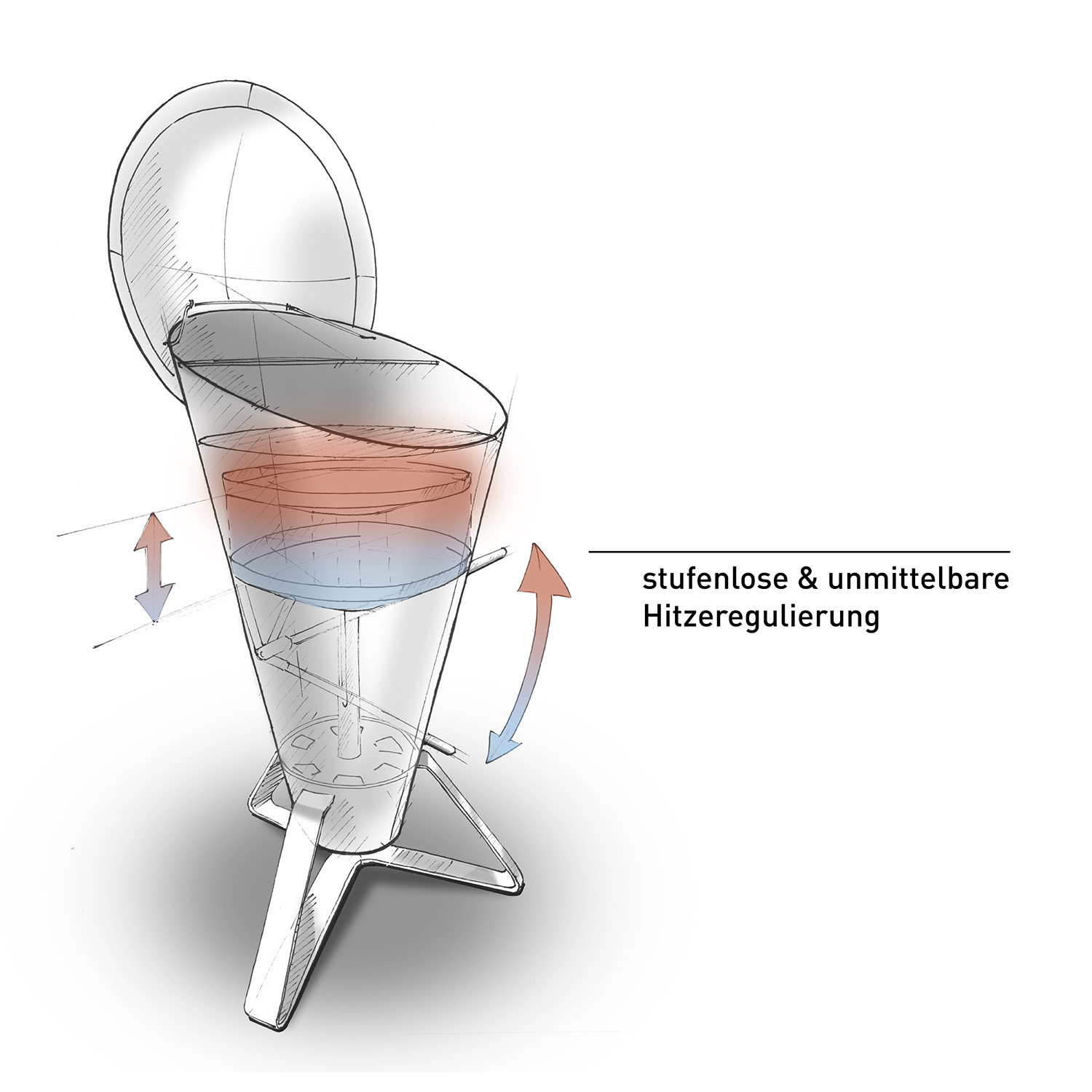 höfats CONE Holzkohlegrill höfats CONE Holzkohlegrill