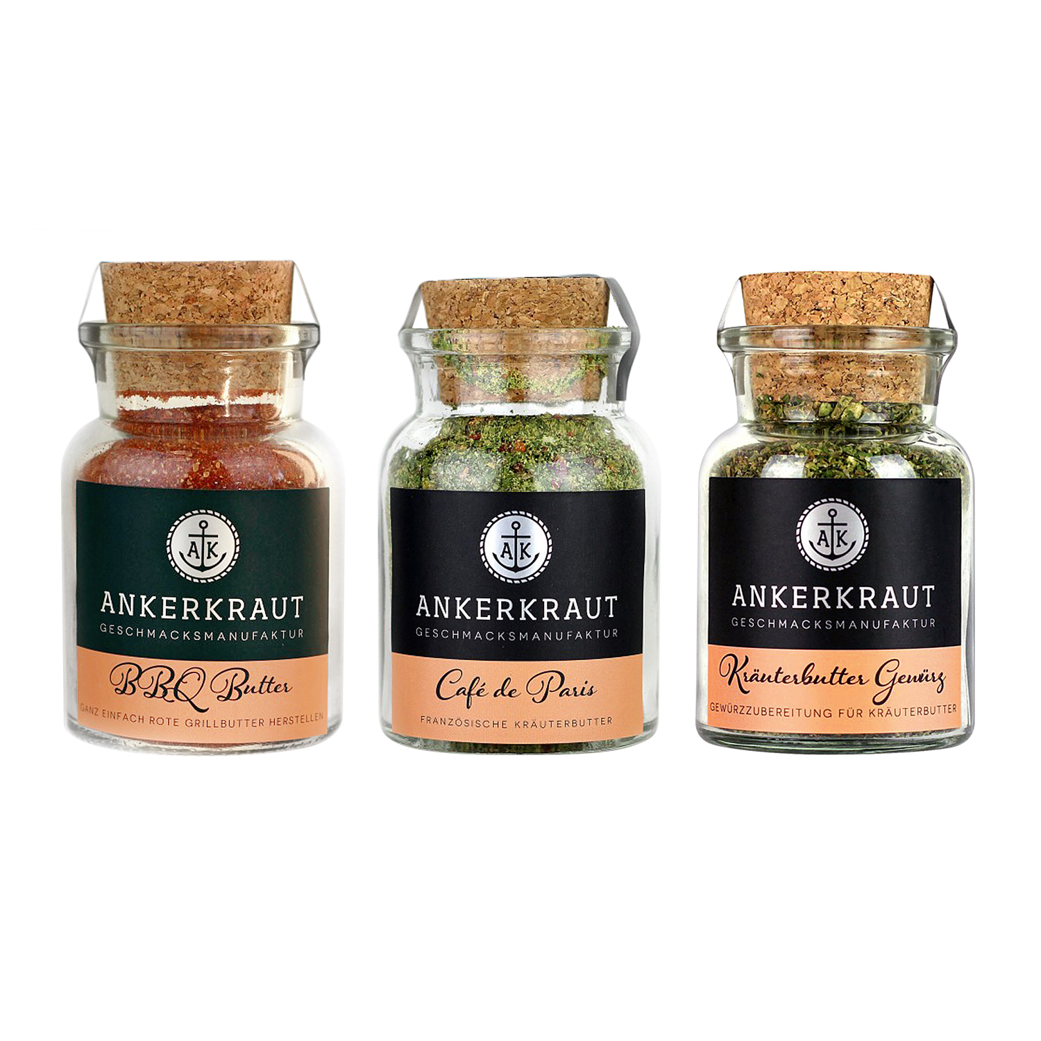 Ankerkraut Gewürzmischungen-Set Butter-Gewürzmischungen Ankerkraut Gewürzmischungen-Set Butter-Gewürzmischungen