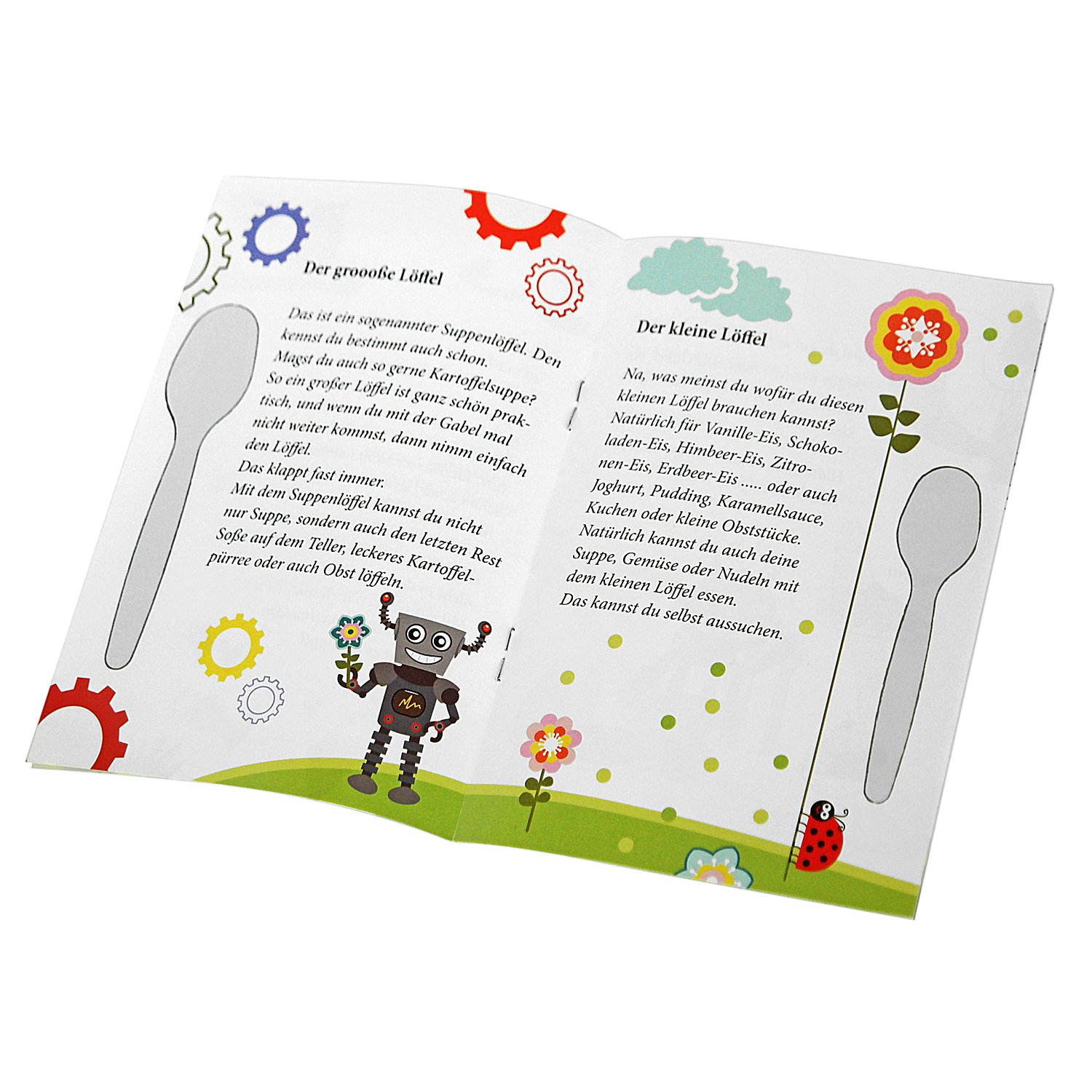 RÖSLE Kinderbesteck Kleiner Roboter Set 4-tlg. RÖSLE Kinderbesteck Kleiner Roboter Set 4-tlg.