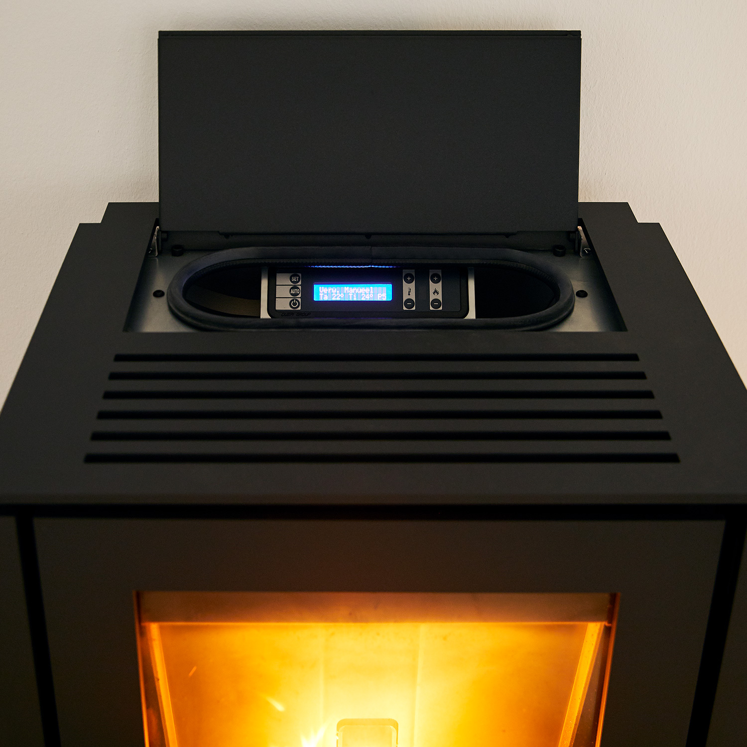 Schmitzker Cuby Pellet Pelletofen Schwarz Schmitzker Cuby Pellet Pelletofen Schwarz