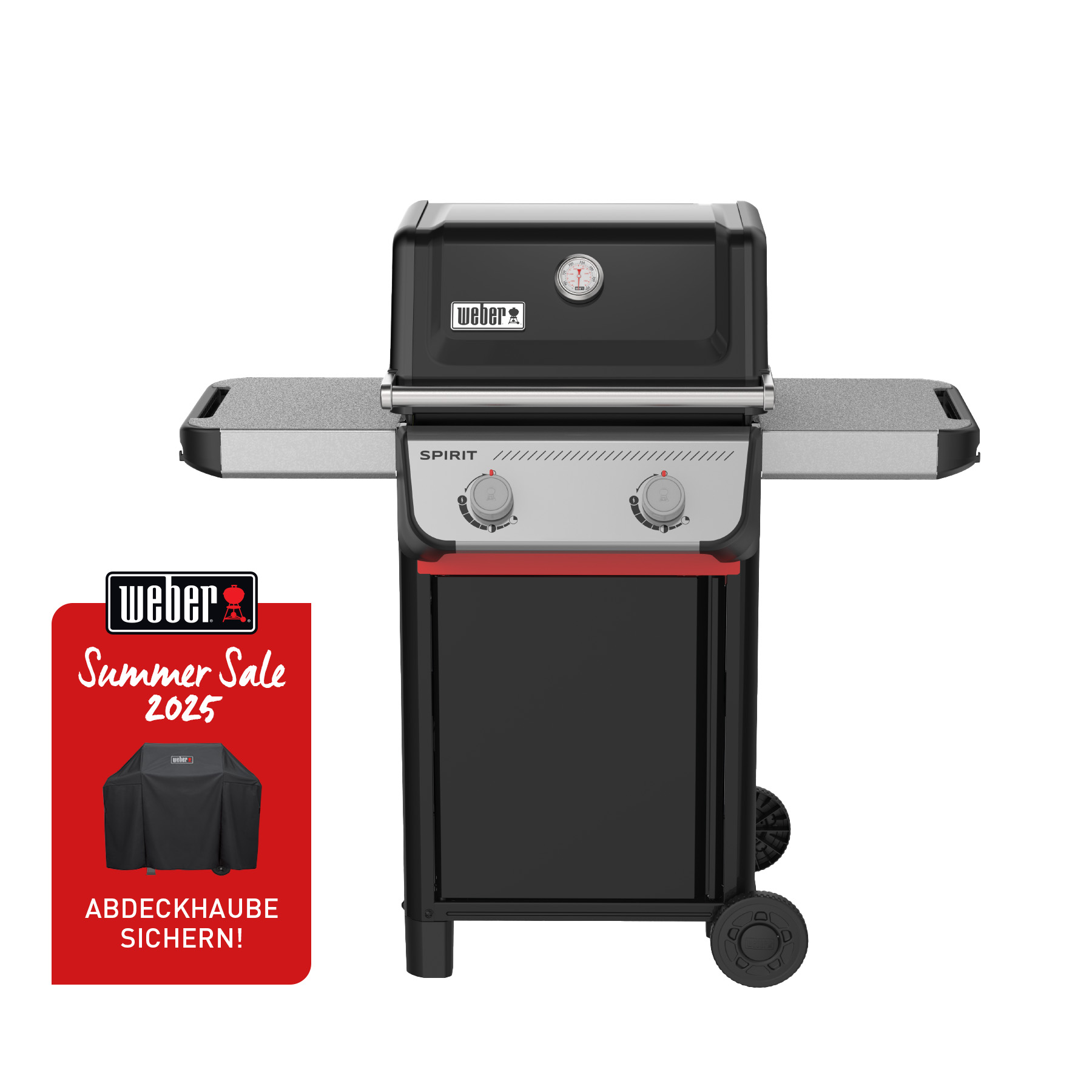 Weber SPIRIT E210 Gasgrill Schwarz