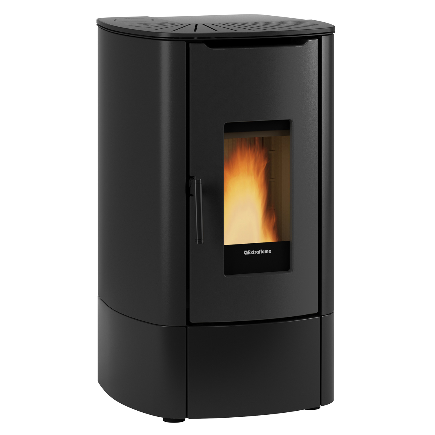 Extraflame Prestige Line Angy Top Pelletofen Schwarz