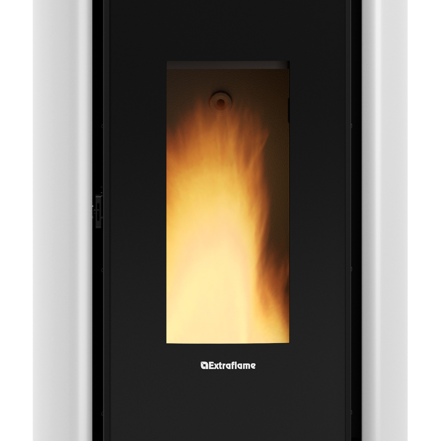 Extraflame Evolution Line Katia 9 Pelletofen Stahl Weiß Extraflame Evolution Line Katia 9 Pelletofen Stahl Weiß