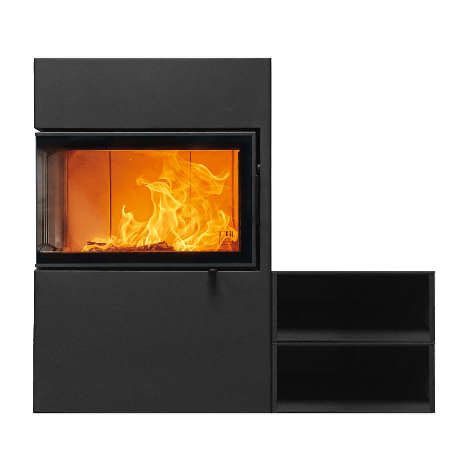 Austroflamm Dexter 2.0 & S3 Beistellbox 422 x 191 mm oben