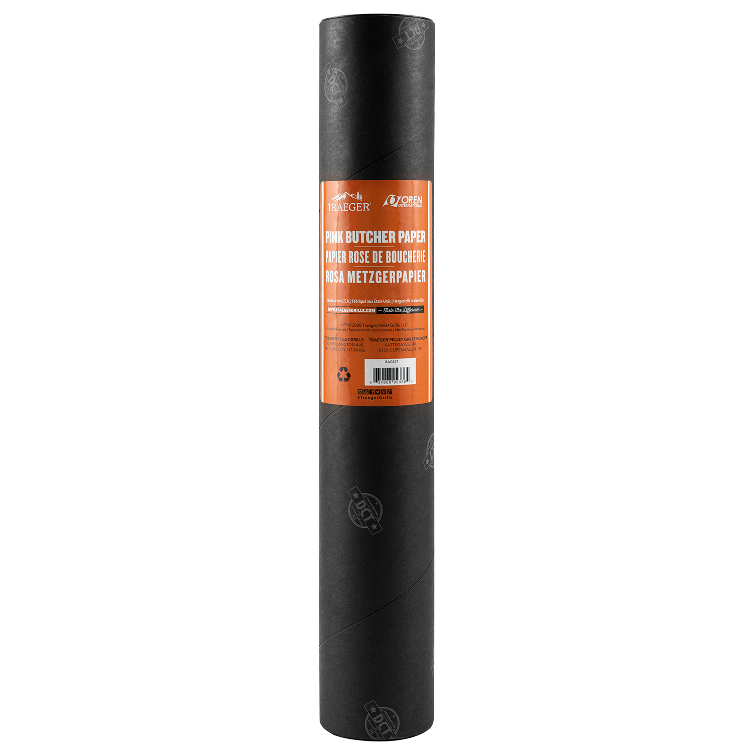 Traeger X Oren Pink BBQ Butcher Papier Rolle Traeger X Oren Pink BBQ Butcher Papier Rolle