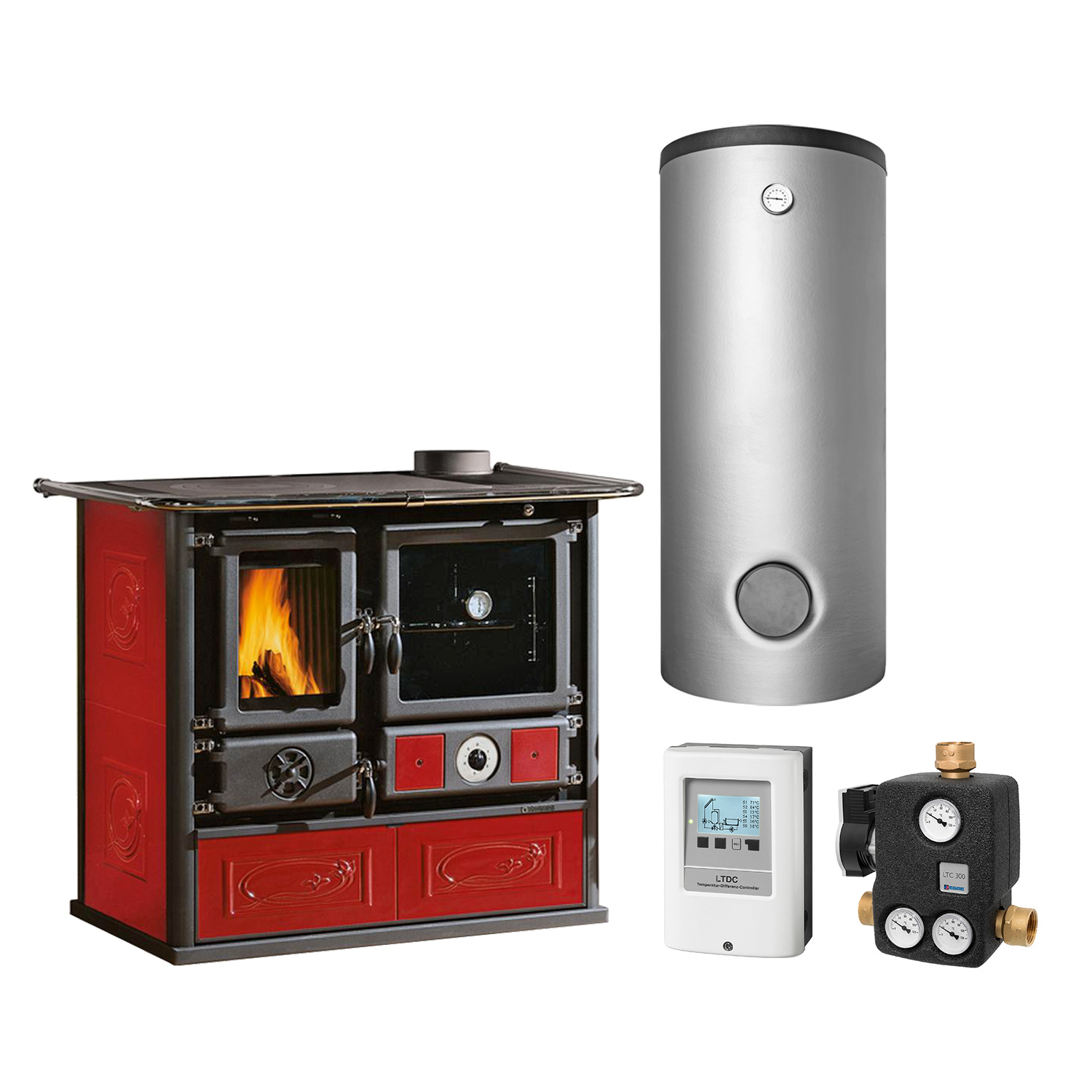 La Nordica Termorosa DSA Bordeaux Set + Pufferspeicher TPSM 600