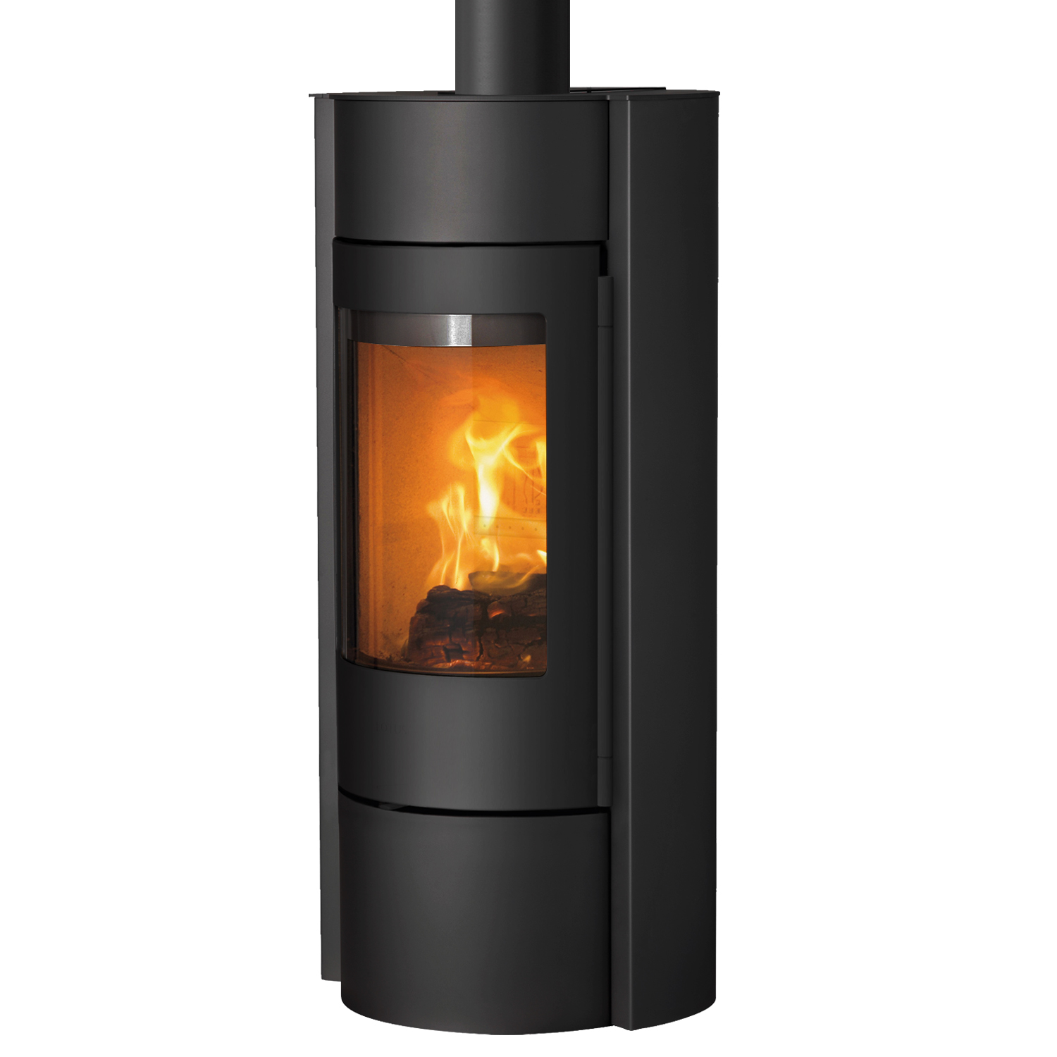 Lotus Prestige MST Kaminofen Schwarz, inkl. PowerStones, DIBt , RR hinten od. RR oben