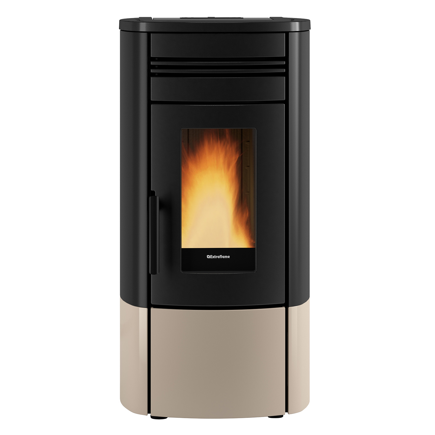 Extraflame Evolution Line Noris Plus Pelletofen Stahl Taubengrau