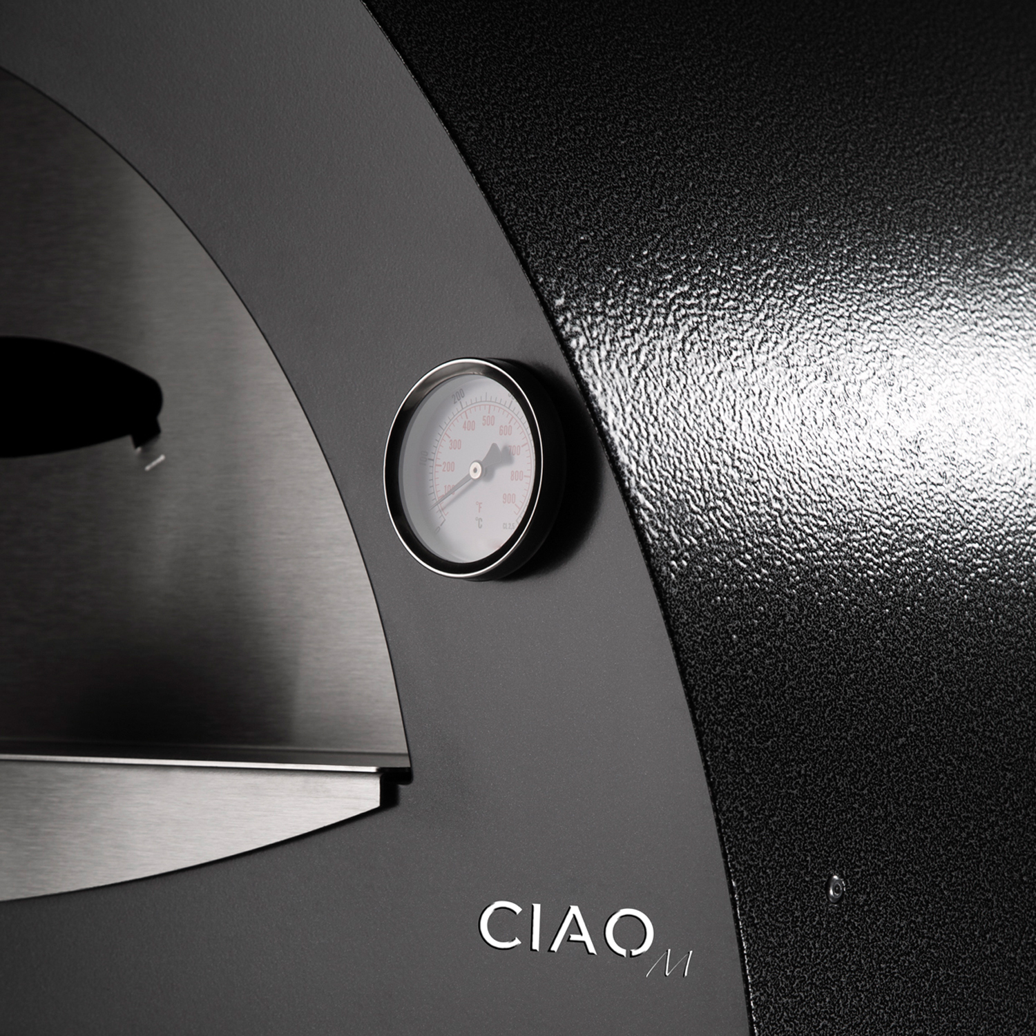 Alfa Forni Pizzaofen Ciao Grau ohne Unterbau + Ventura Pizza-Set (4-tlg.) gratis Alfa Forni Pizzaofen Ciao Grau ohne Unterbau + Ventura Pizza-Set (4-tlg.) gratis