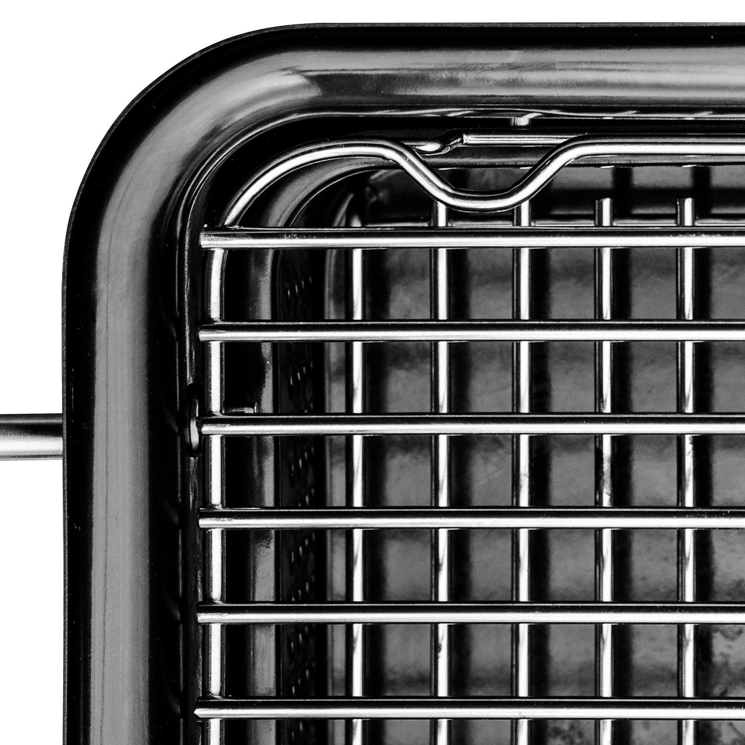 Everdure CUBE 360 tragbarer Holzkohlegrill mit Deckel All Black