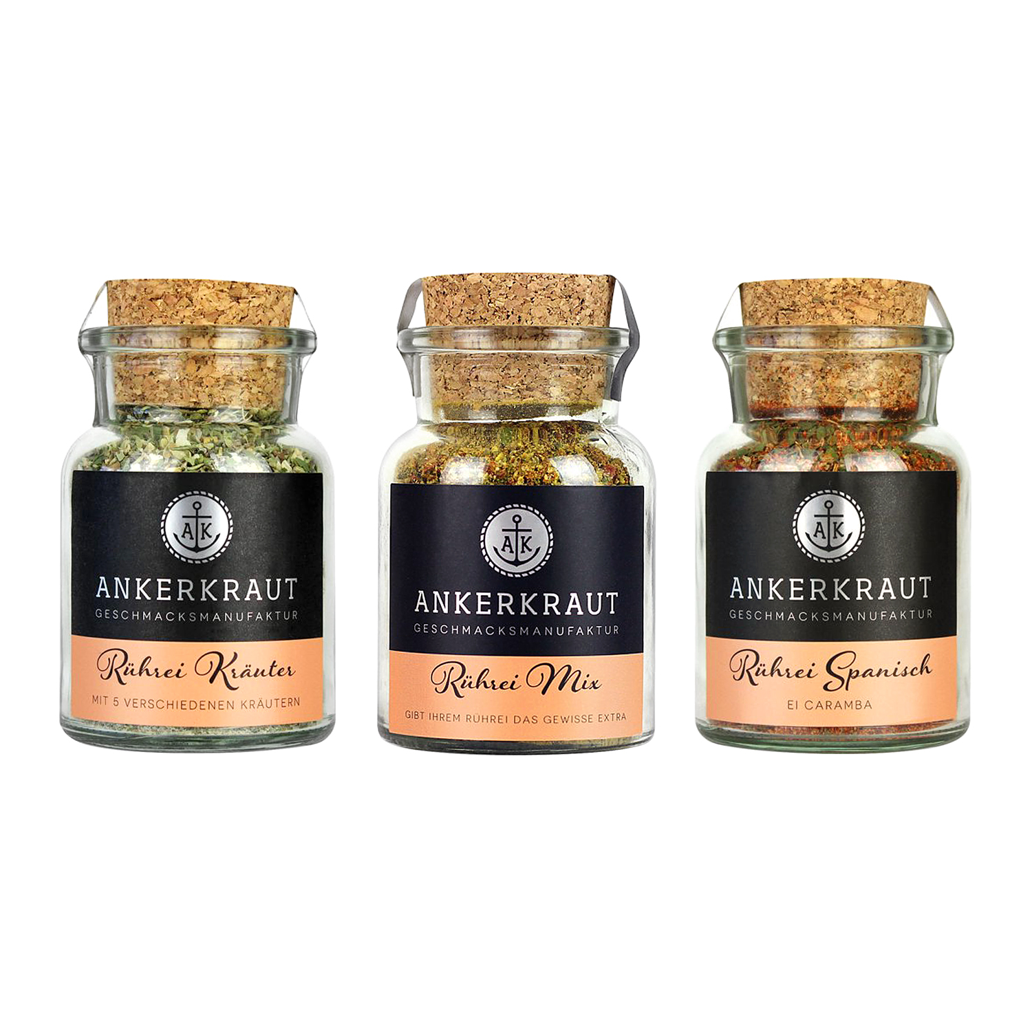Ankerkraut Gewürzmischungen-Set Eier, nicht Rum